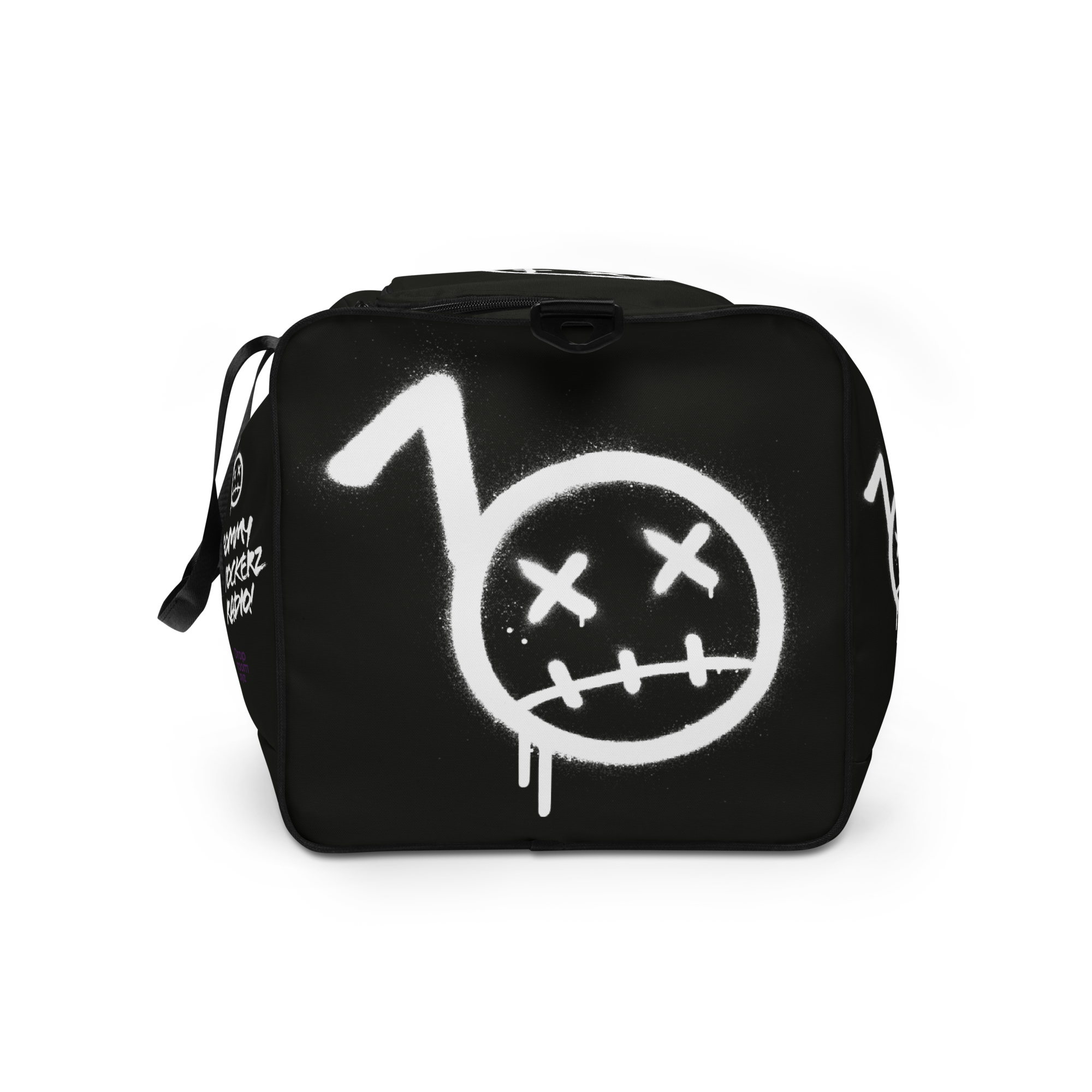 BommyKnockerz - Duffle Bag - Bommy Print - (BLACK)
