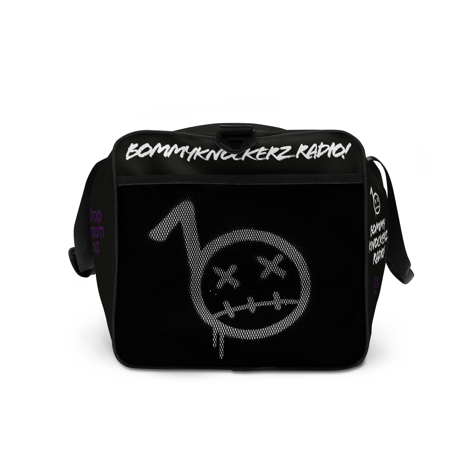 BommyKnockerz - Duffle Bag - Bommy Print - (BLACK)