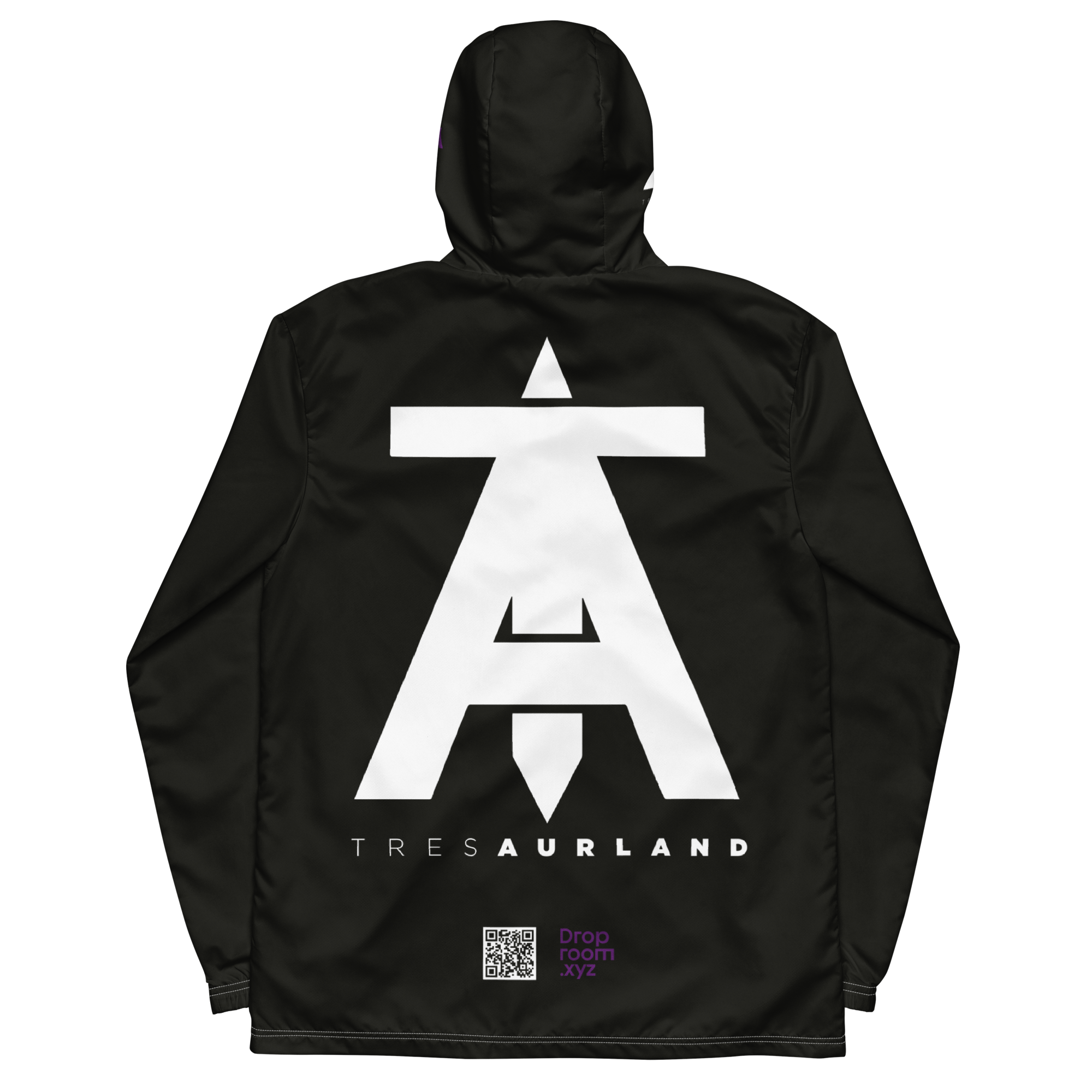 Tres Aurland - Men’s Windbreaker (BLACK)