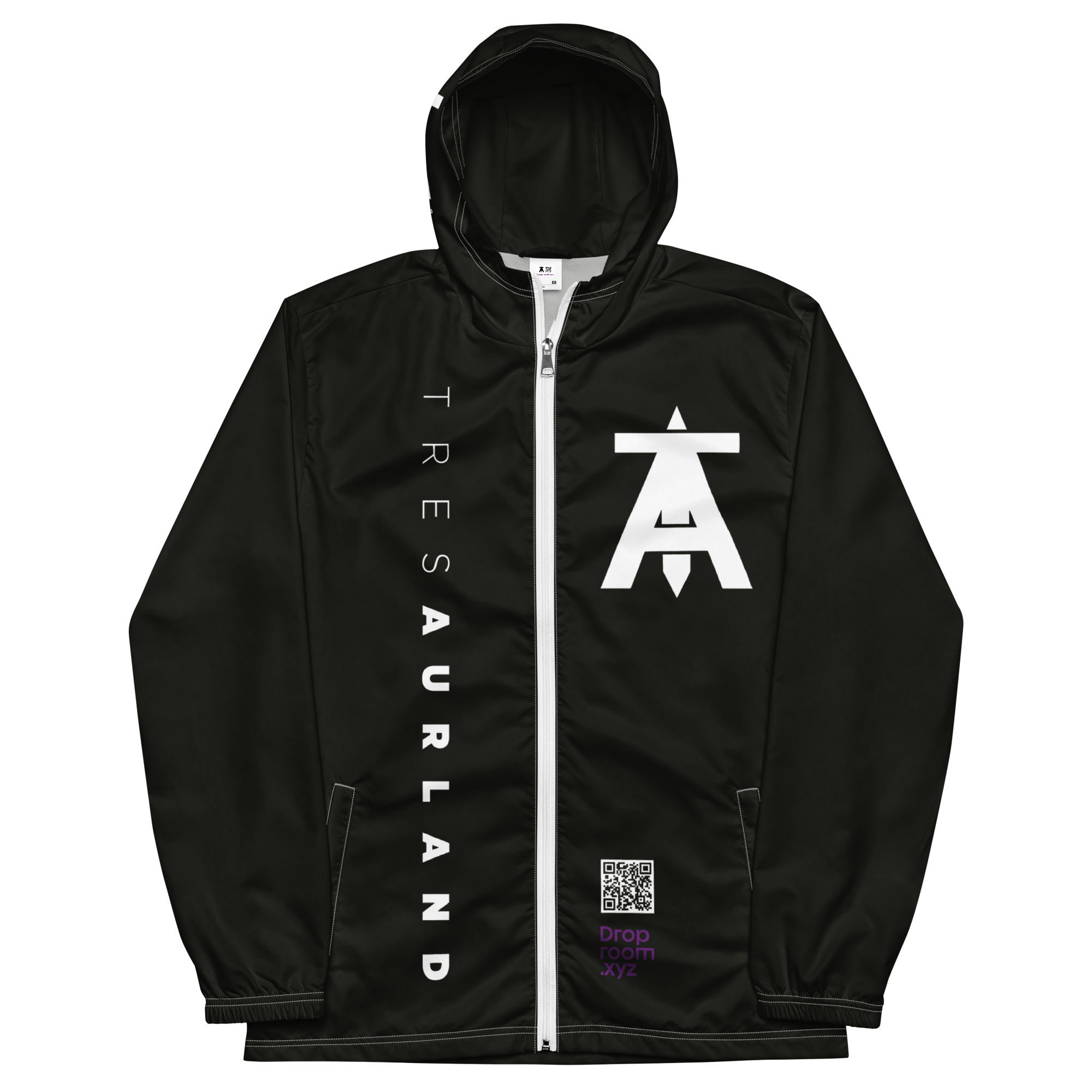 Tres Aurland - Men’s Windbreaker (BLACK)