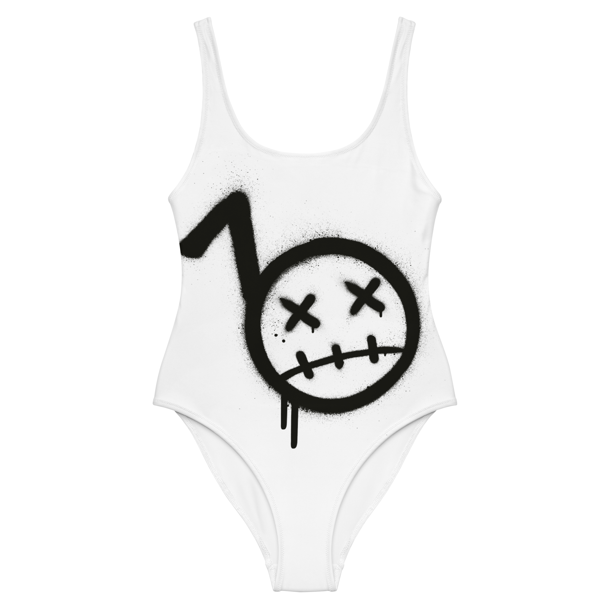Women's - One-Piece Swimsuit - (WHITE)