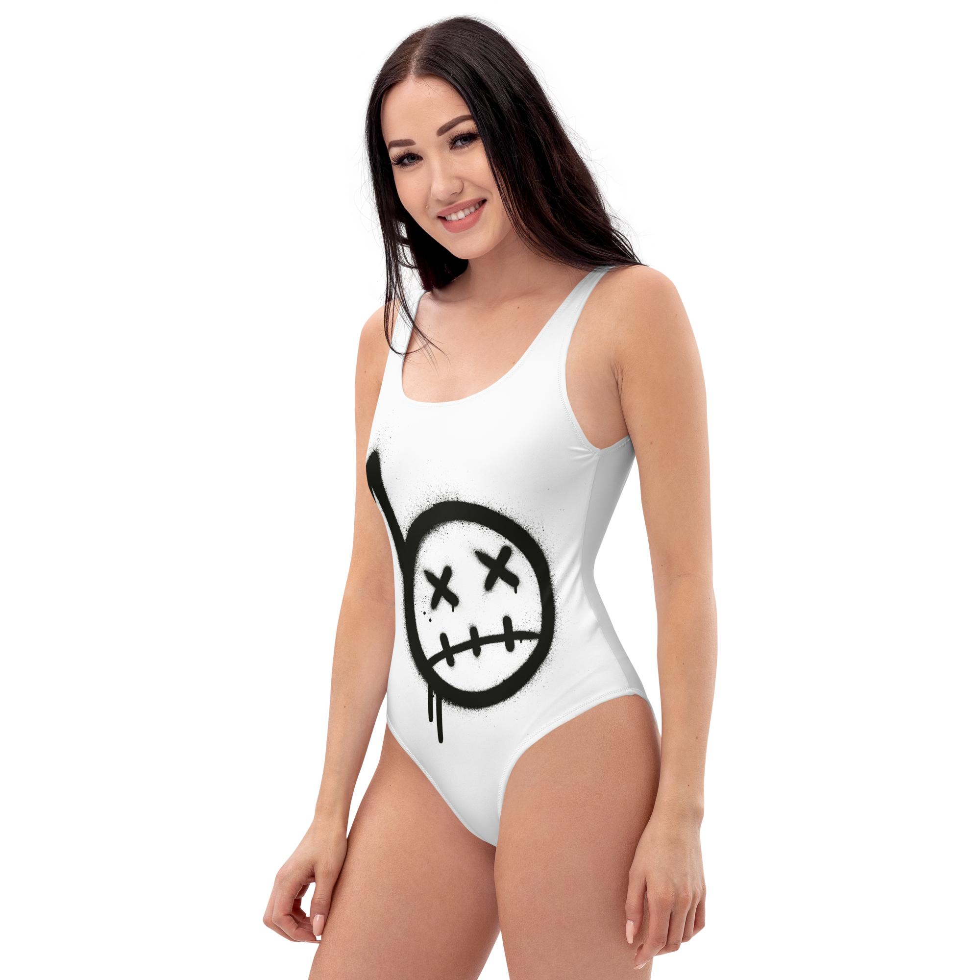 Women's - One-Piece Swimsuit - (WHITE)