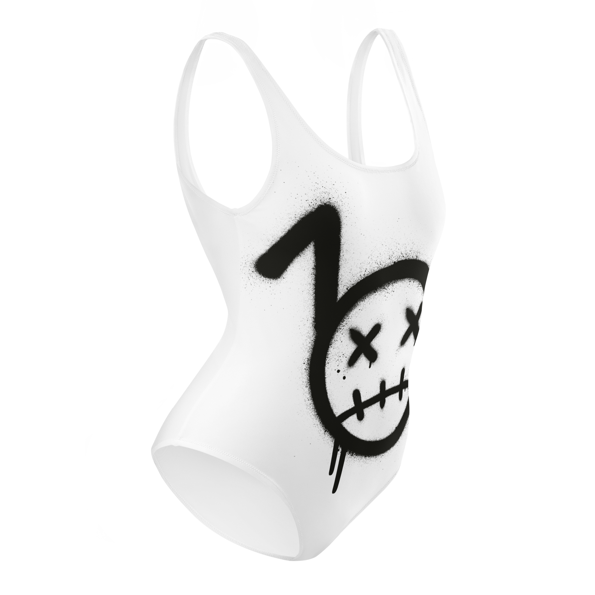 Women's - One-Piece Swimsuit - (WHITE)