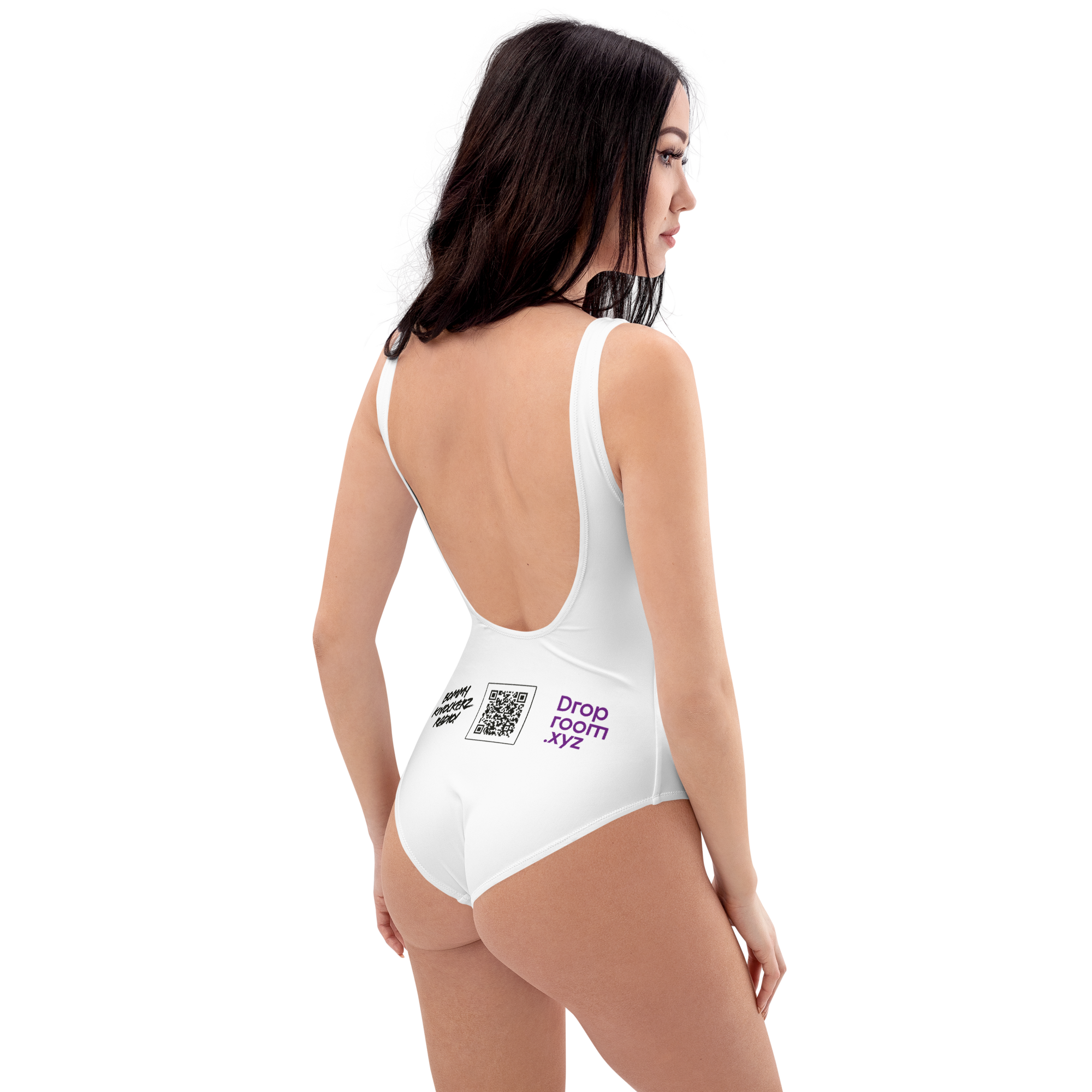 Women's - One-Piece Swimsuit - (WHITE)