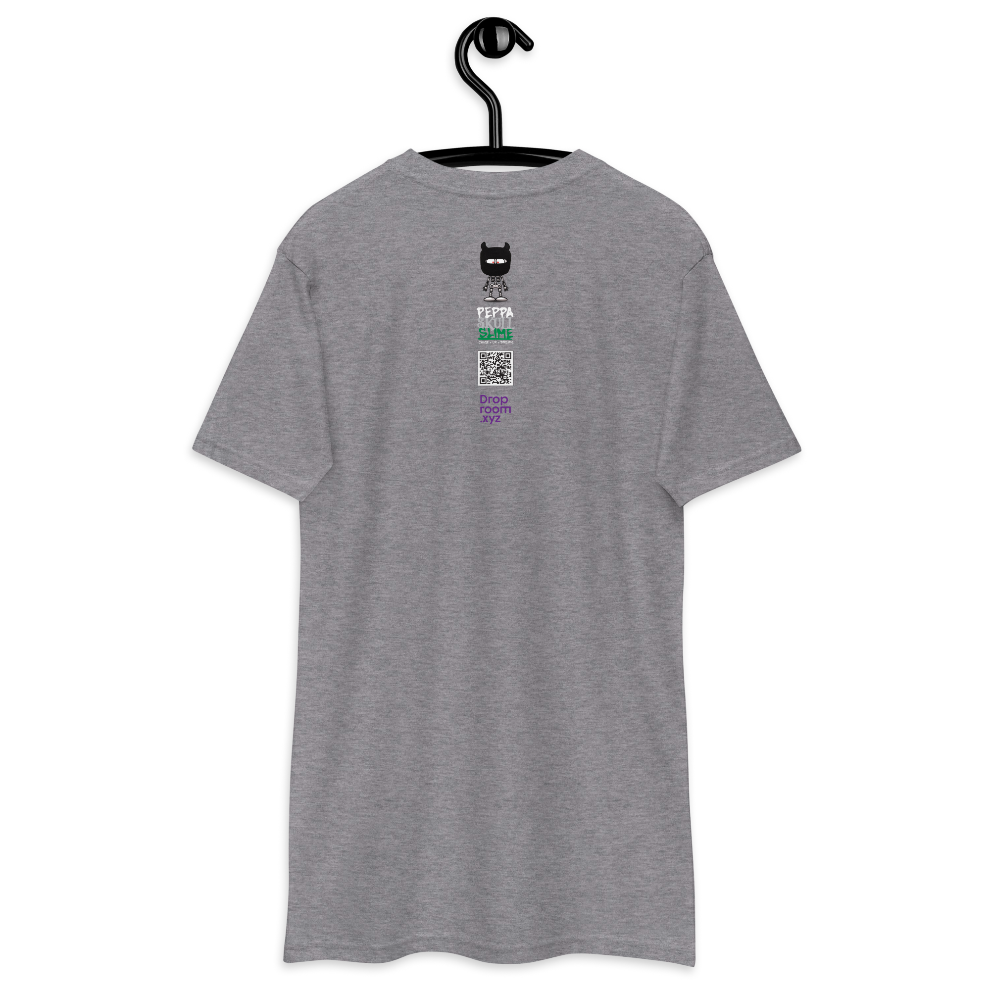 PeppaSkullSlime - Men’s T-Shirt - (GREY)