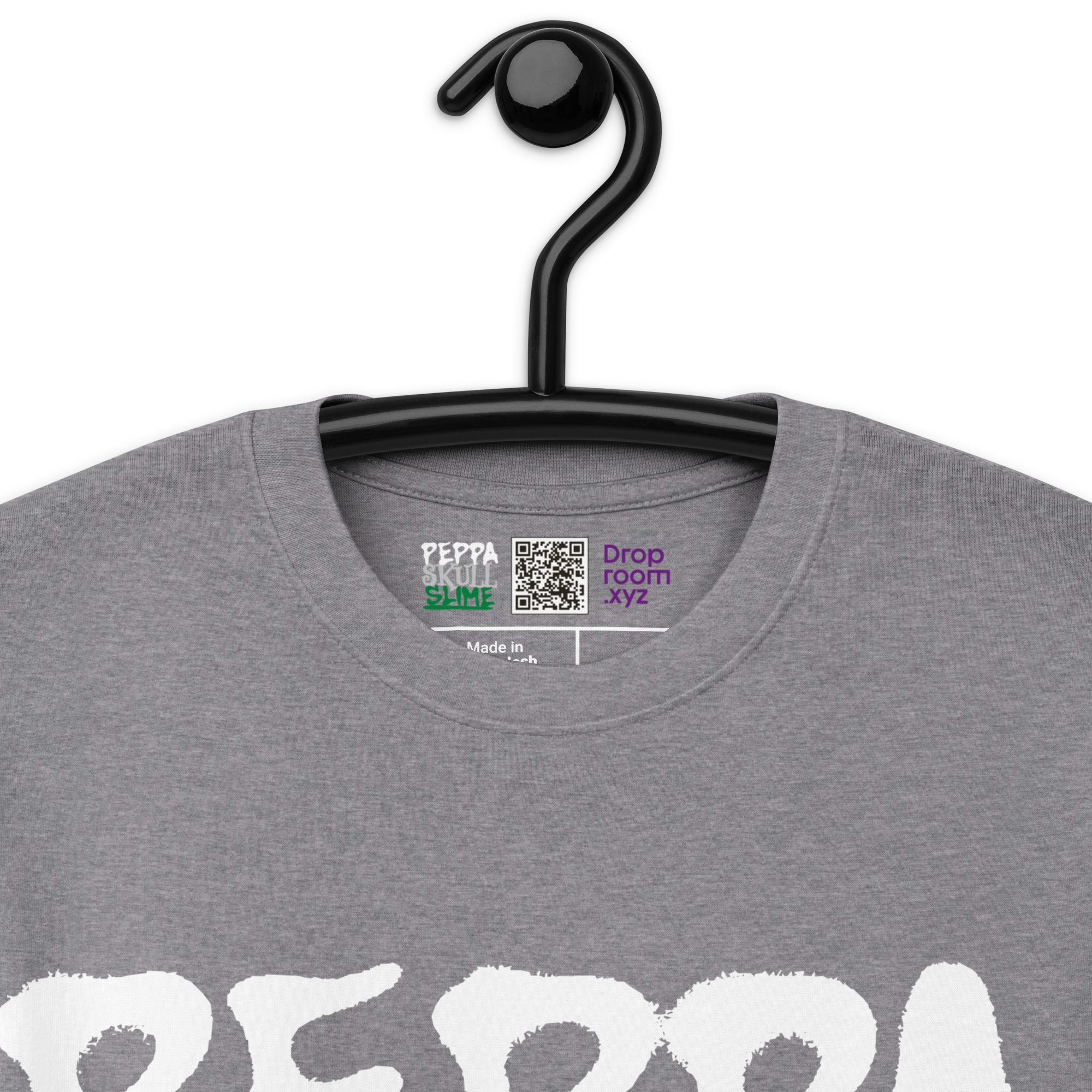 PeppaSkullSlime - Men’s T-Shirt - (GREY)
