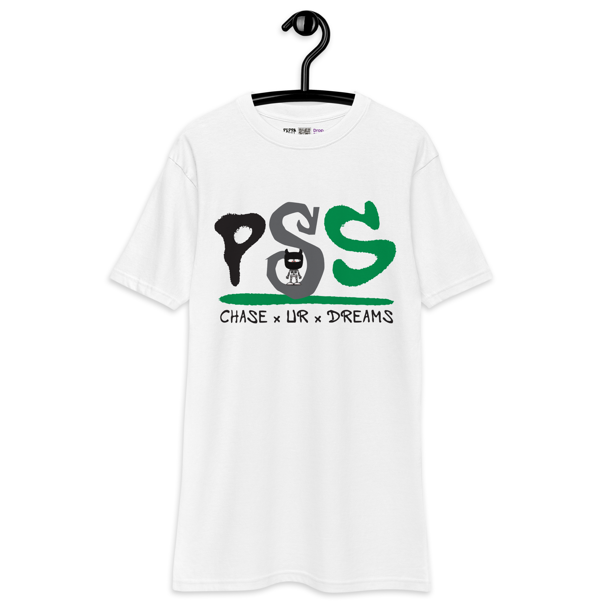 PeppaSkullSlime-Men’s T-Shirt - PSS - (WHITE)