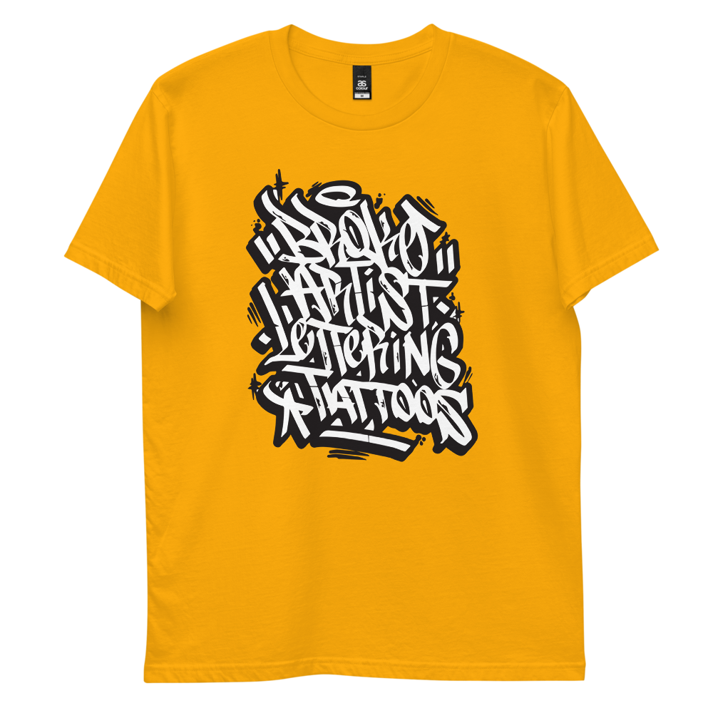 Broke Artist NZ - Yellow Tee