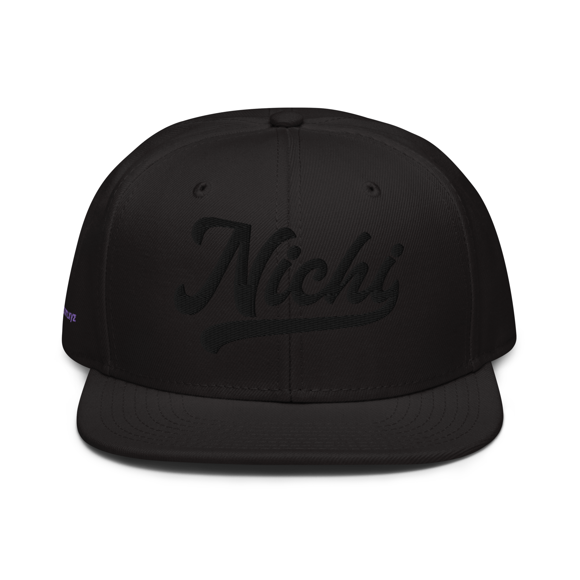 Team Nichi - Snapback Hat (ALL BLACK)