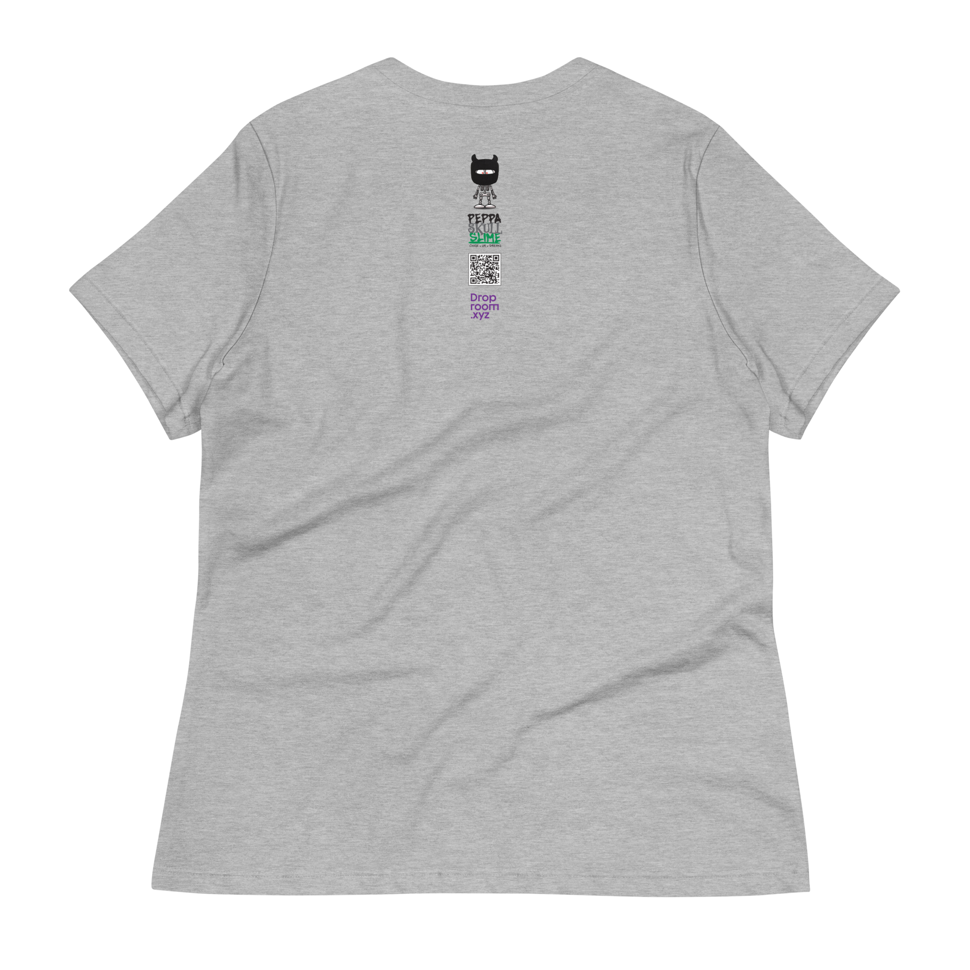 PeppaSkullSlime - Women's T-Shirt - PSS - (GREY)