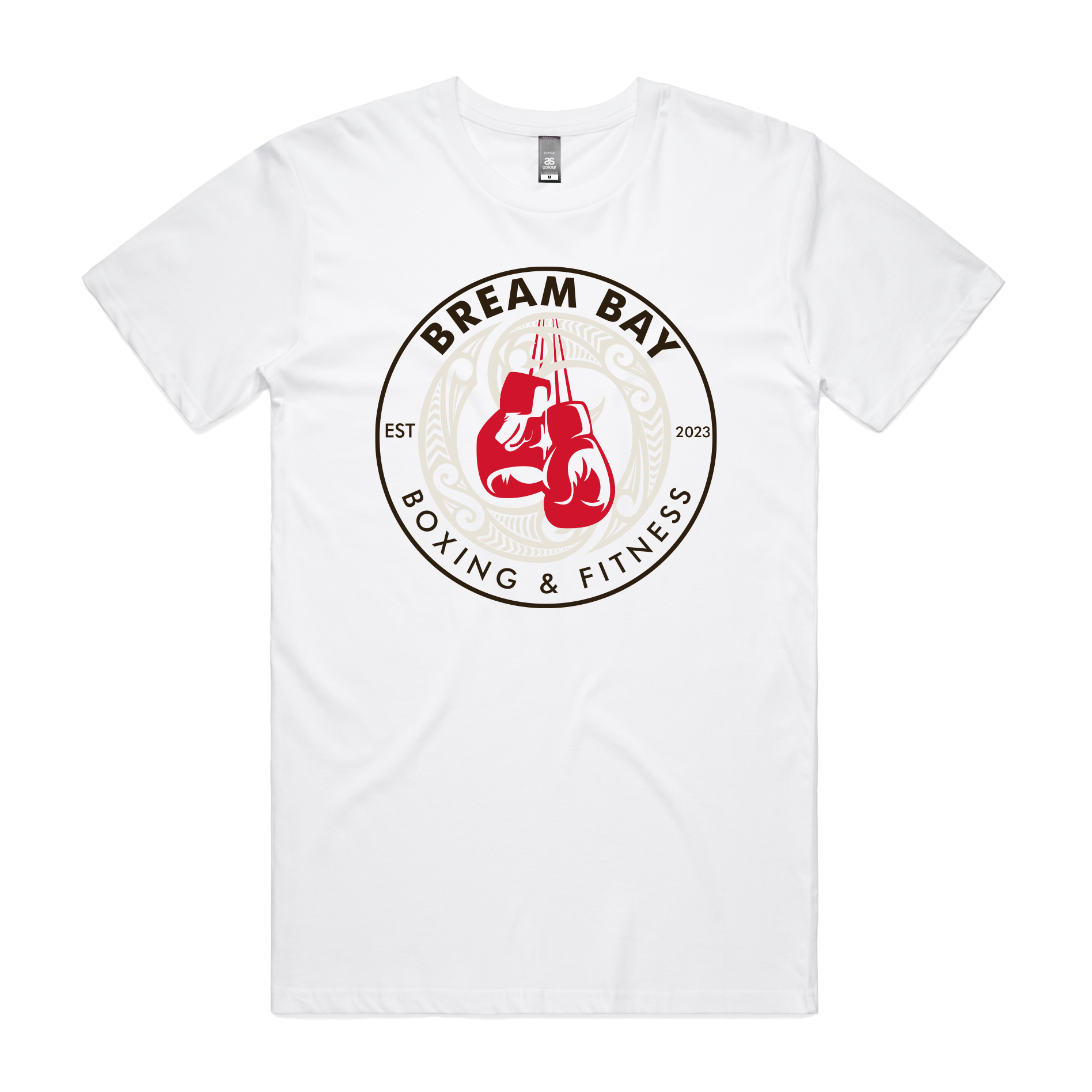 Bream Bay Boxing - White Tee