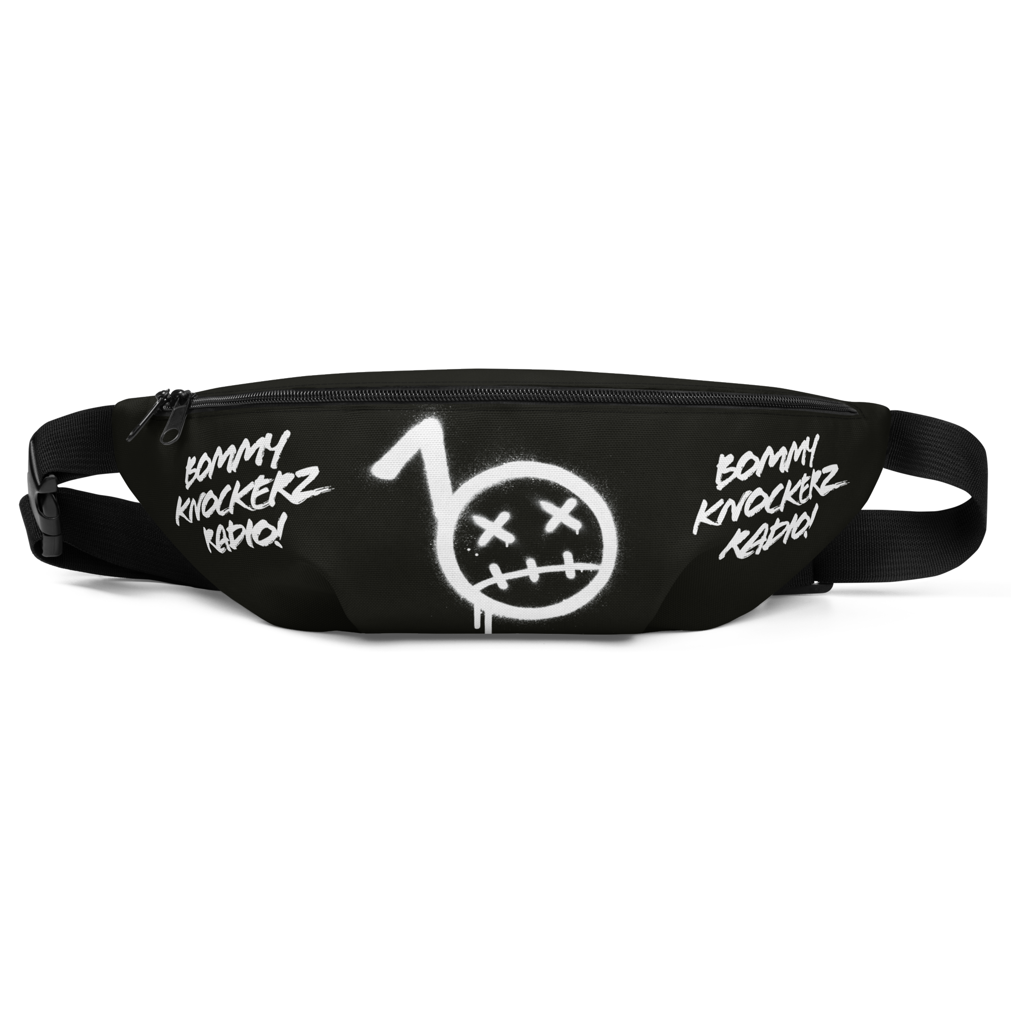 BommyKnockerz - Fanny Pack - Bommy Print - (BLACK)