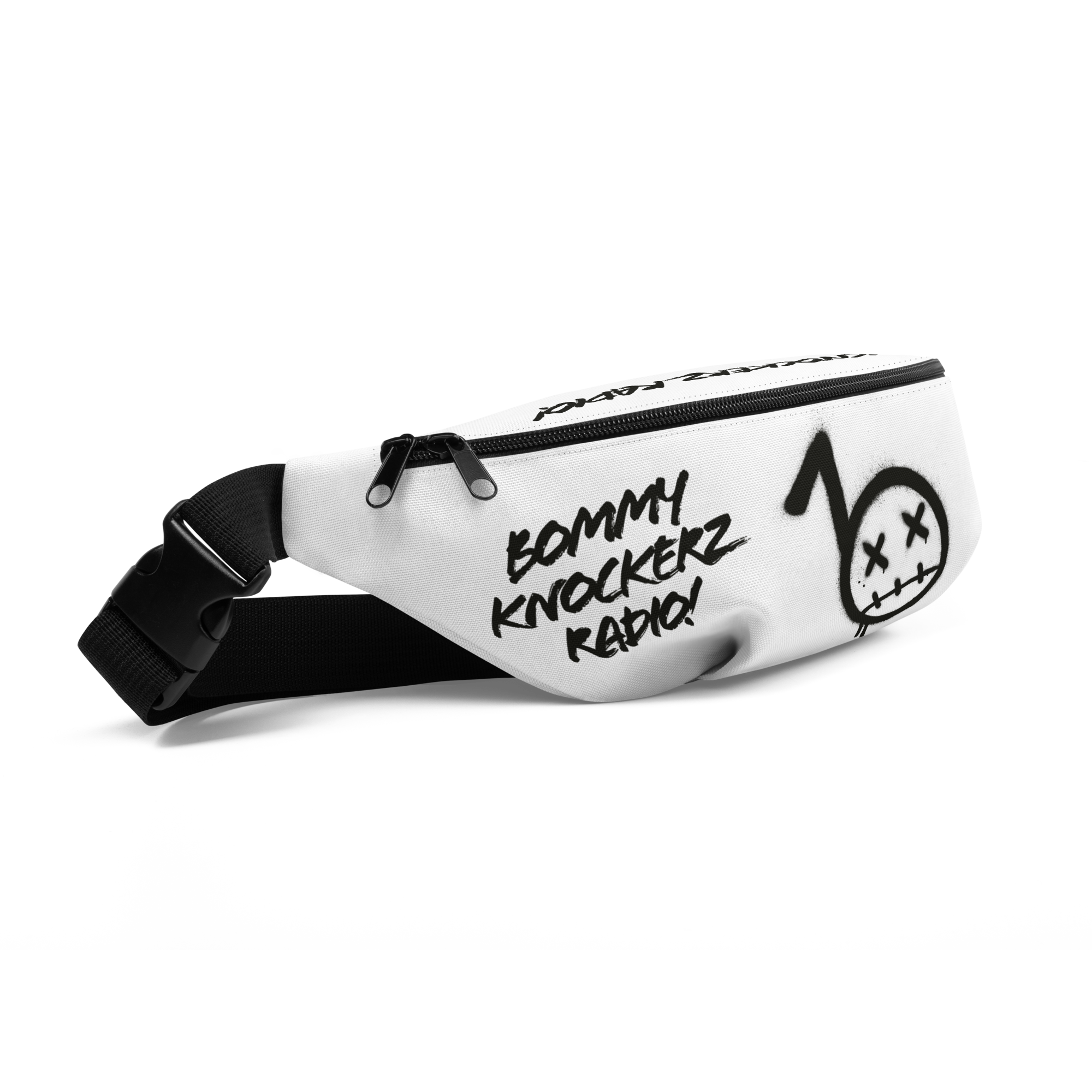 BommyKnockerz - Fanny Pack - Bommy Print - (WHITE)
