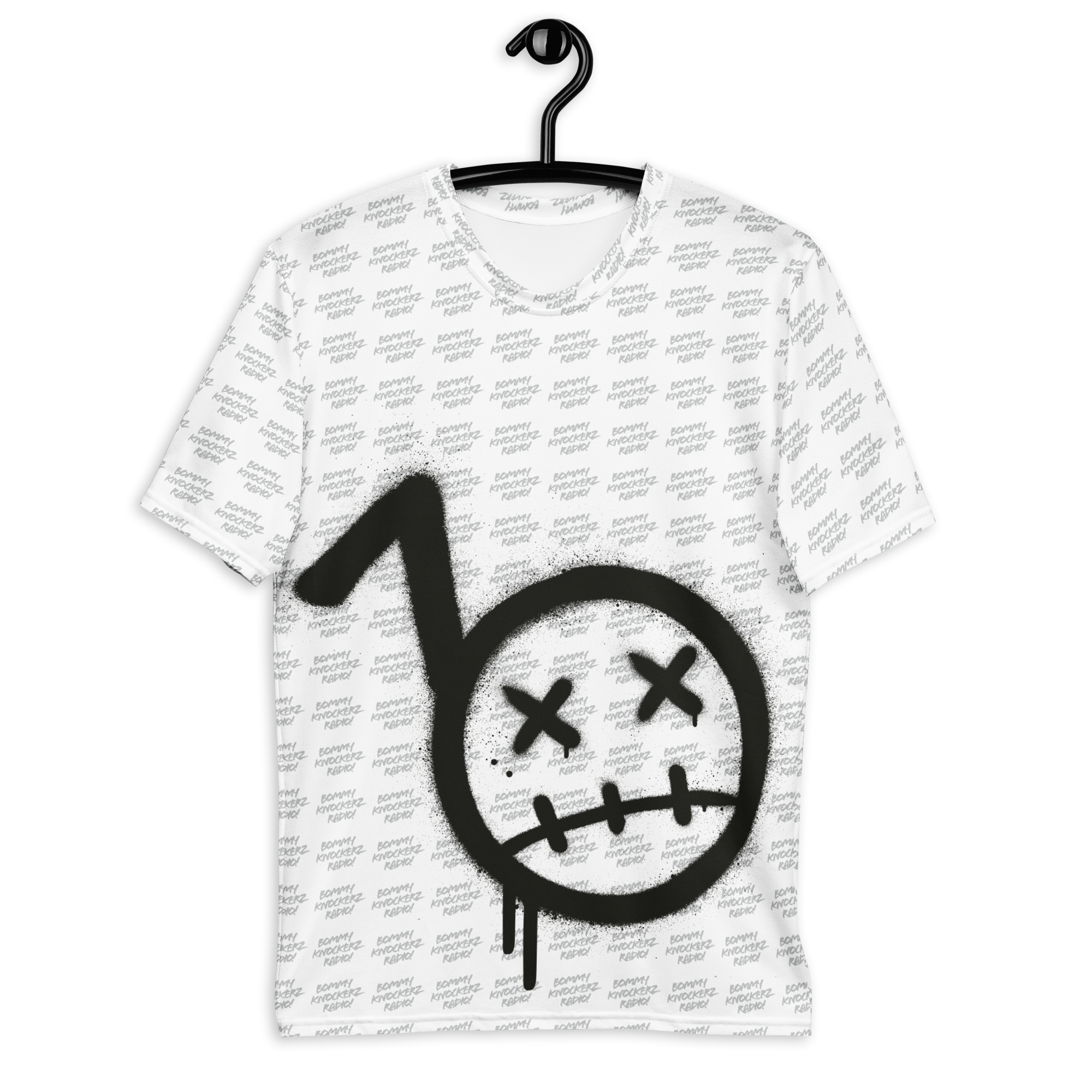 BommyKnockerz - Men's - T-shirt - All Over Print (WHITE)