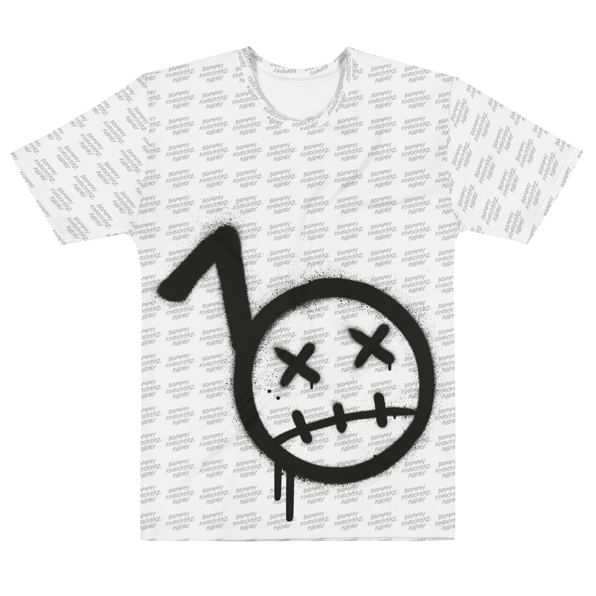 BommyKnockerz - Men's - T-shirt - All Over Print (WHITE)