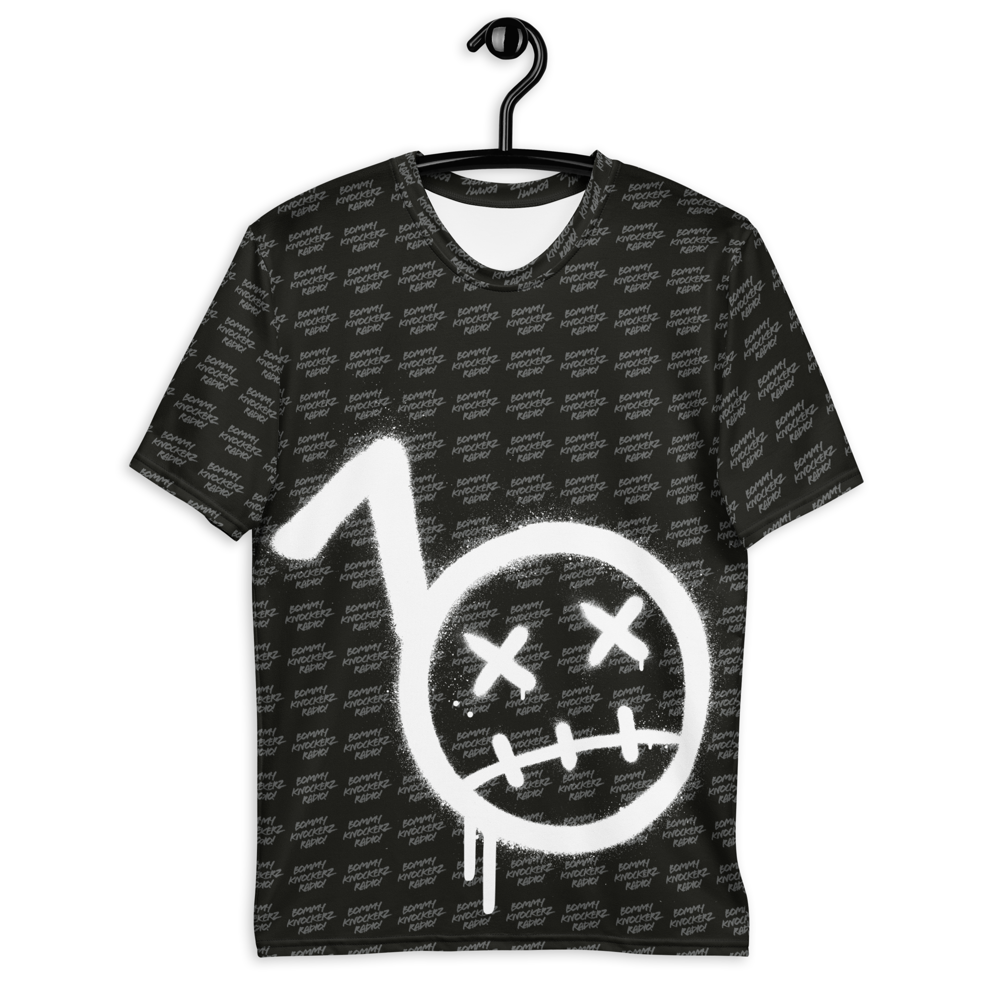 BommyKnockerz - Men's - T-shirt - All Over Print (BLACK)