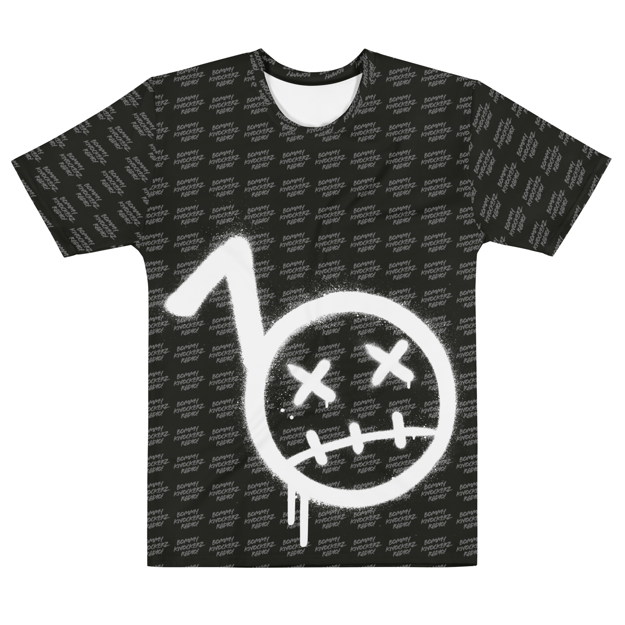 BommyKnockerz - Men's - T-shirt - All Over Print (BLACK)