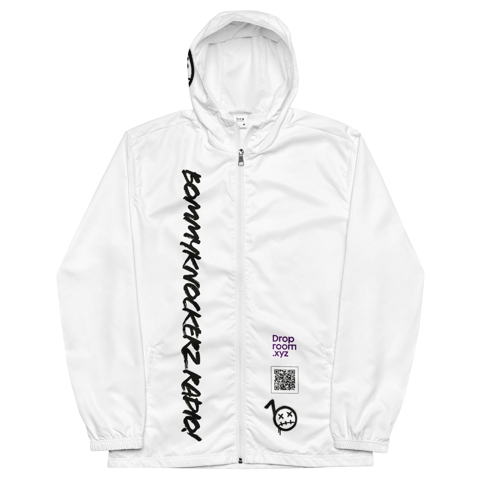 BommyKnockerz - Men’s - Windbreaker - (WHITE)