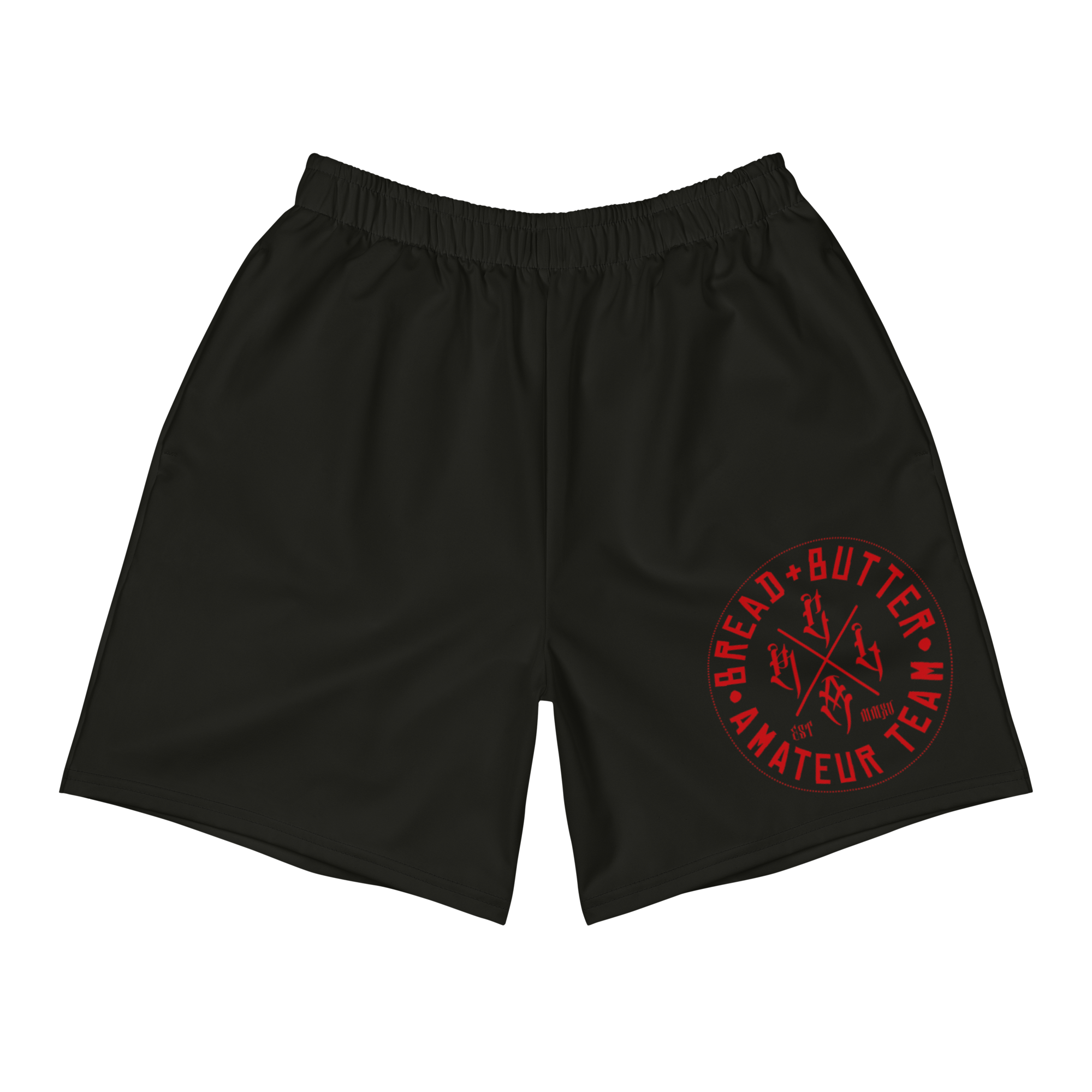 Amateur Team - Black Athletic Shorts