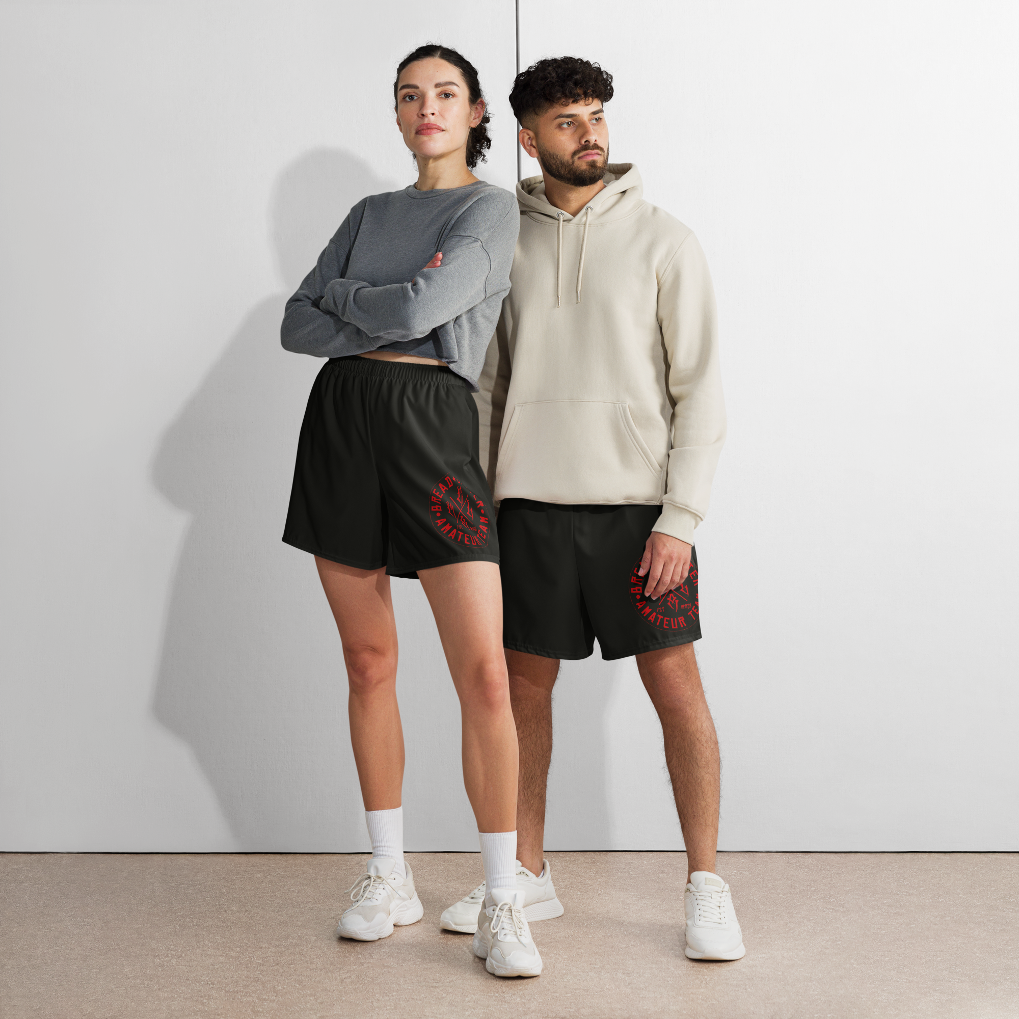 Amateur Team - Black Athletic Shorts