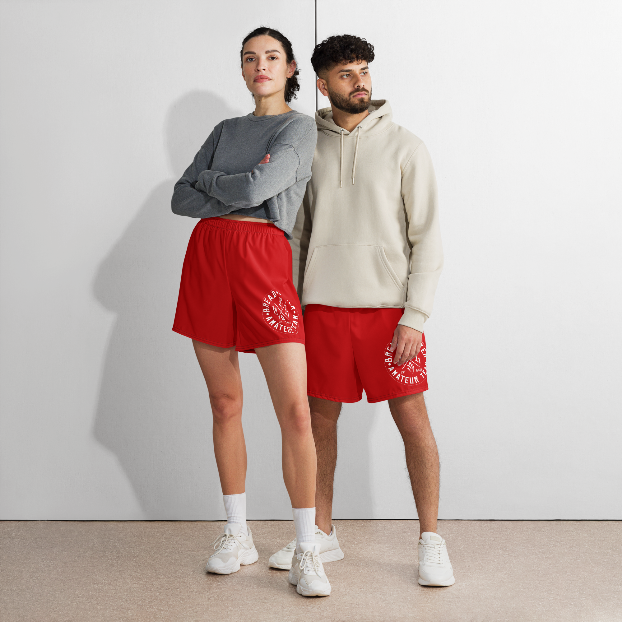Amateur Team - Red Athletic Shorts