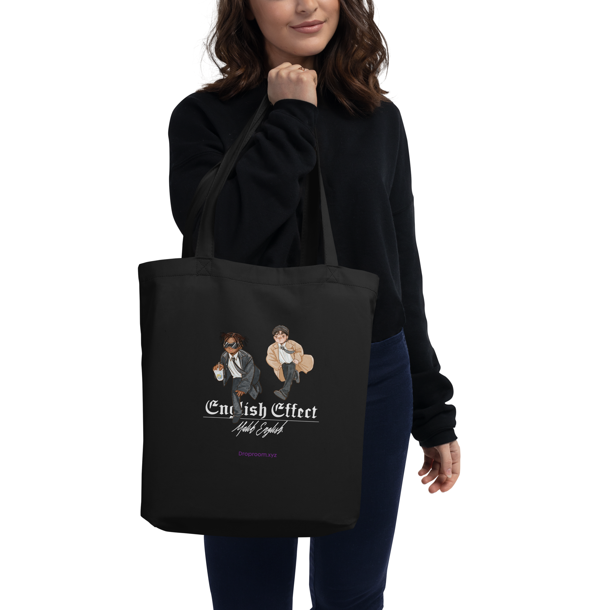 Malik English - Tote Bag (BLACK)