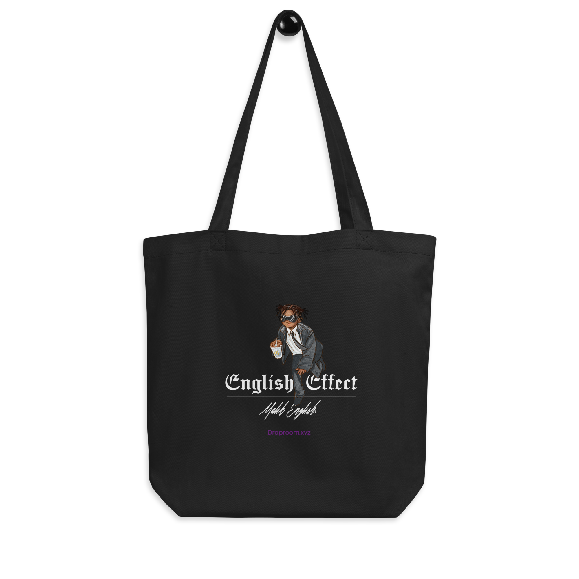 Malik English - Tote Bag (BLACK) 2