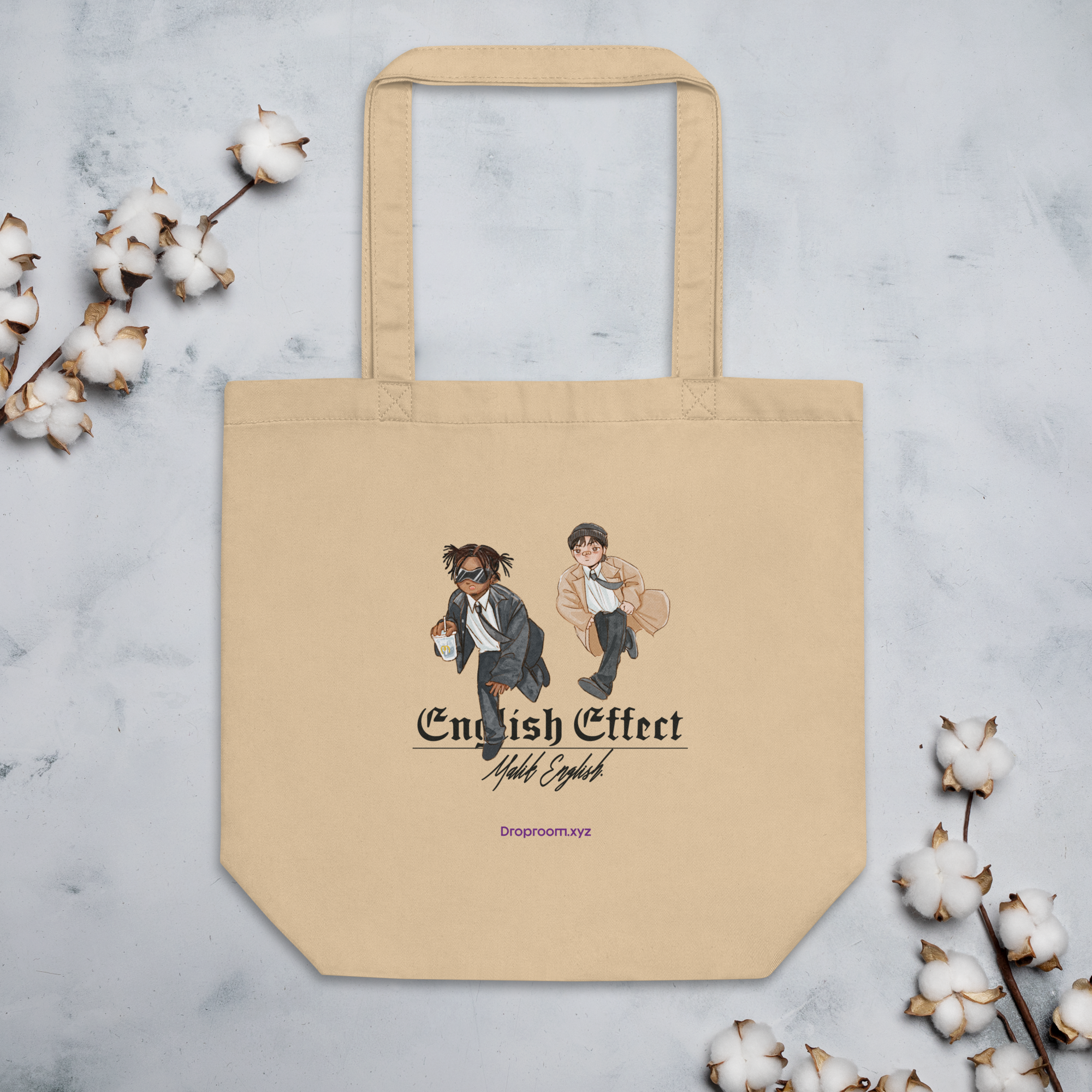 Malik English - Tote Bag (TAN)
