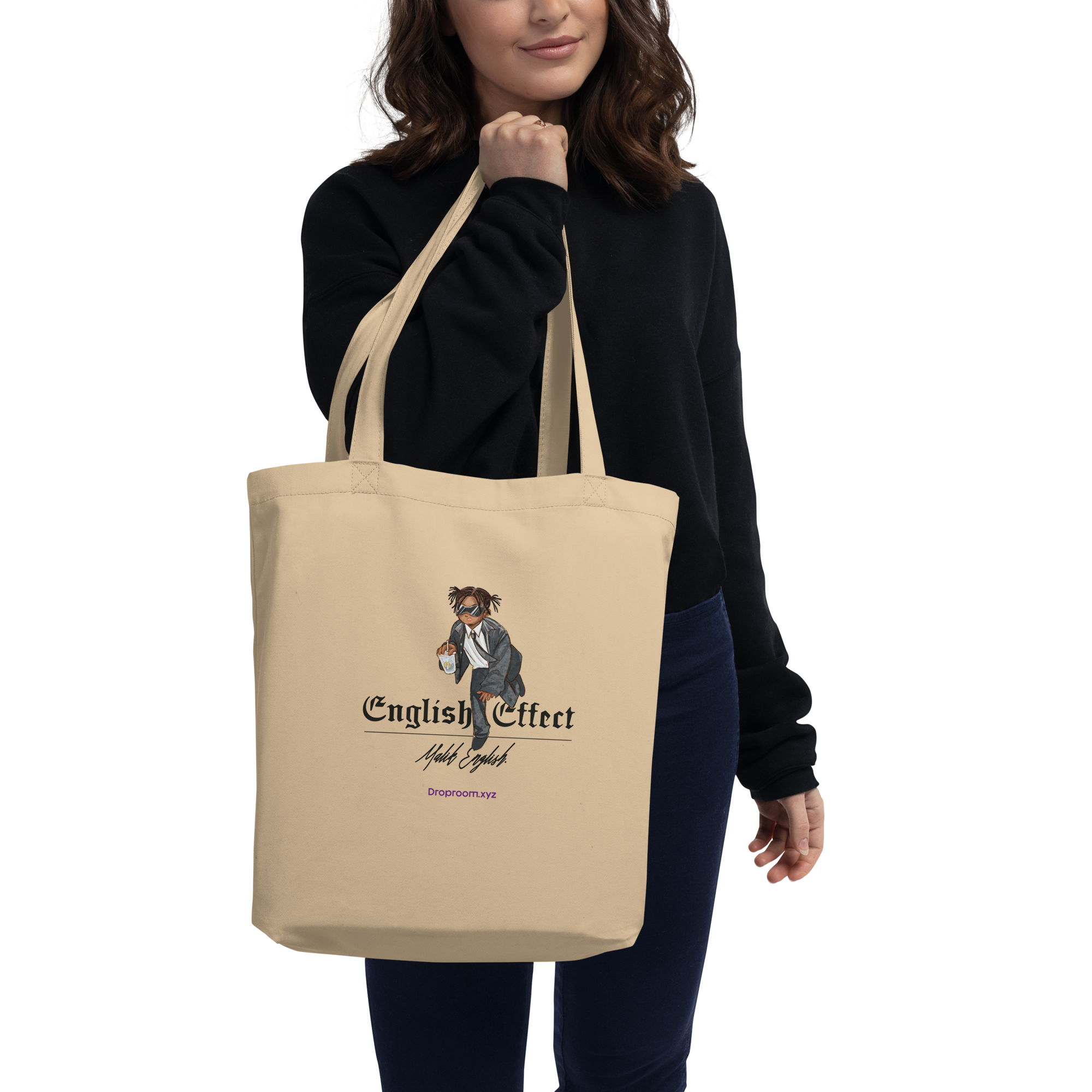 Malik English - Tote Bag (TAN) 2