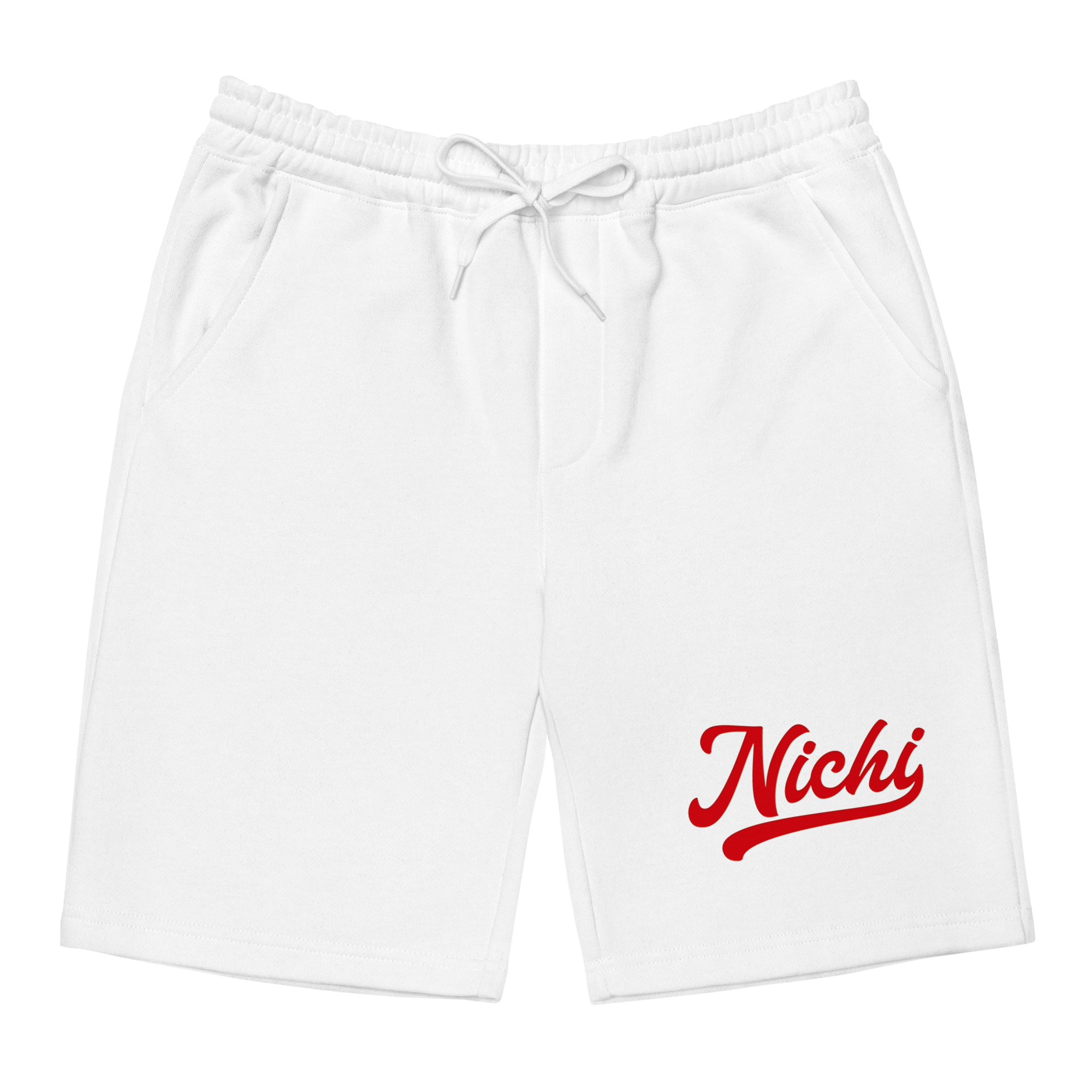 Team Nichi - Men's Fleece Shorts (WHITE)