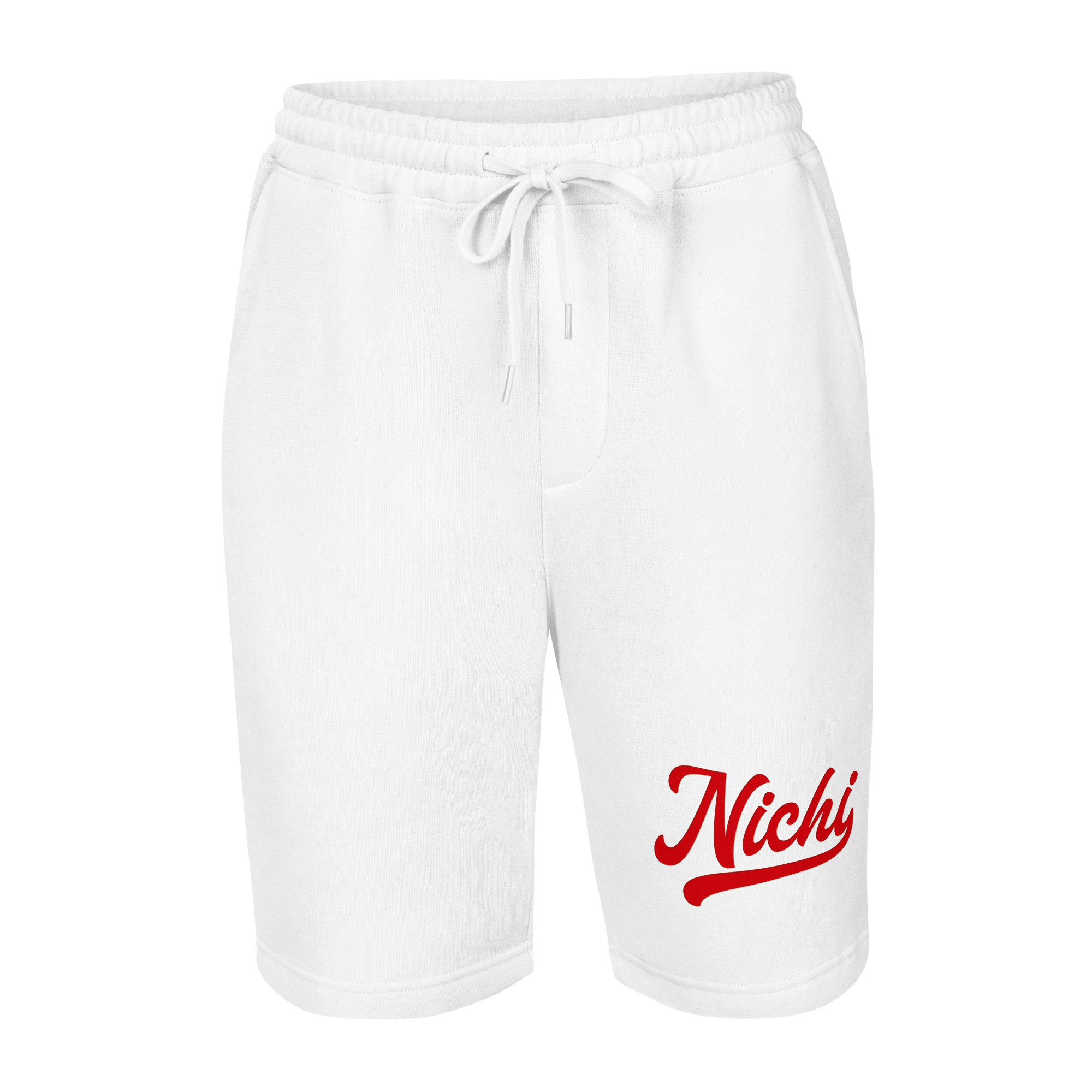 Team Nichi - Men's Fleece Shorts (WHITE)