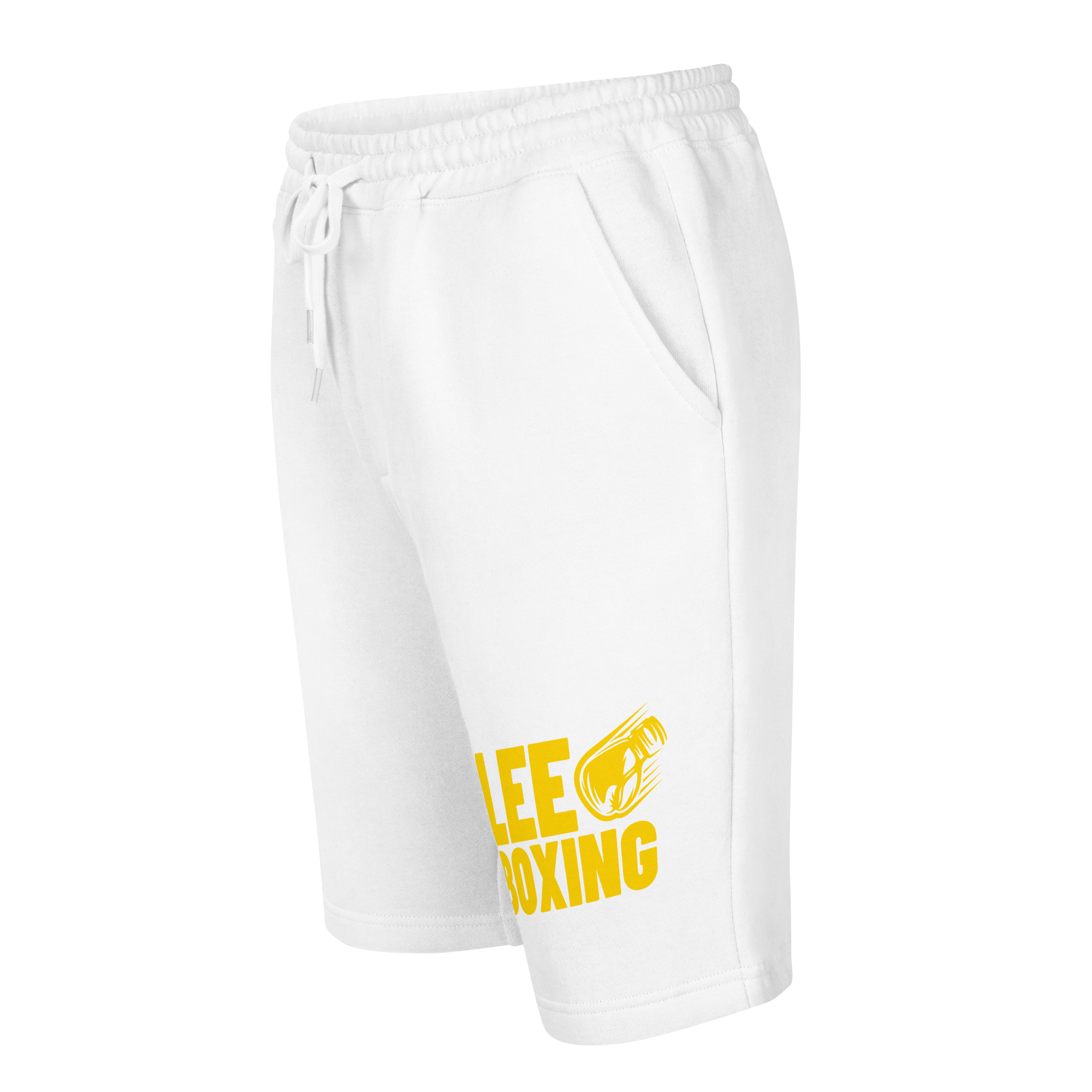 Lee Boxing - White Fleece Shorts