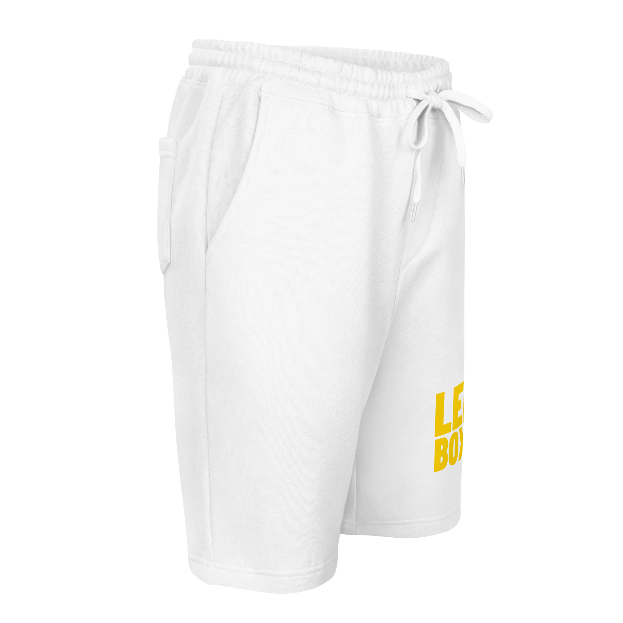 Lee Boxing - White Fleece Shorts