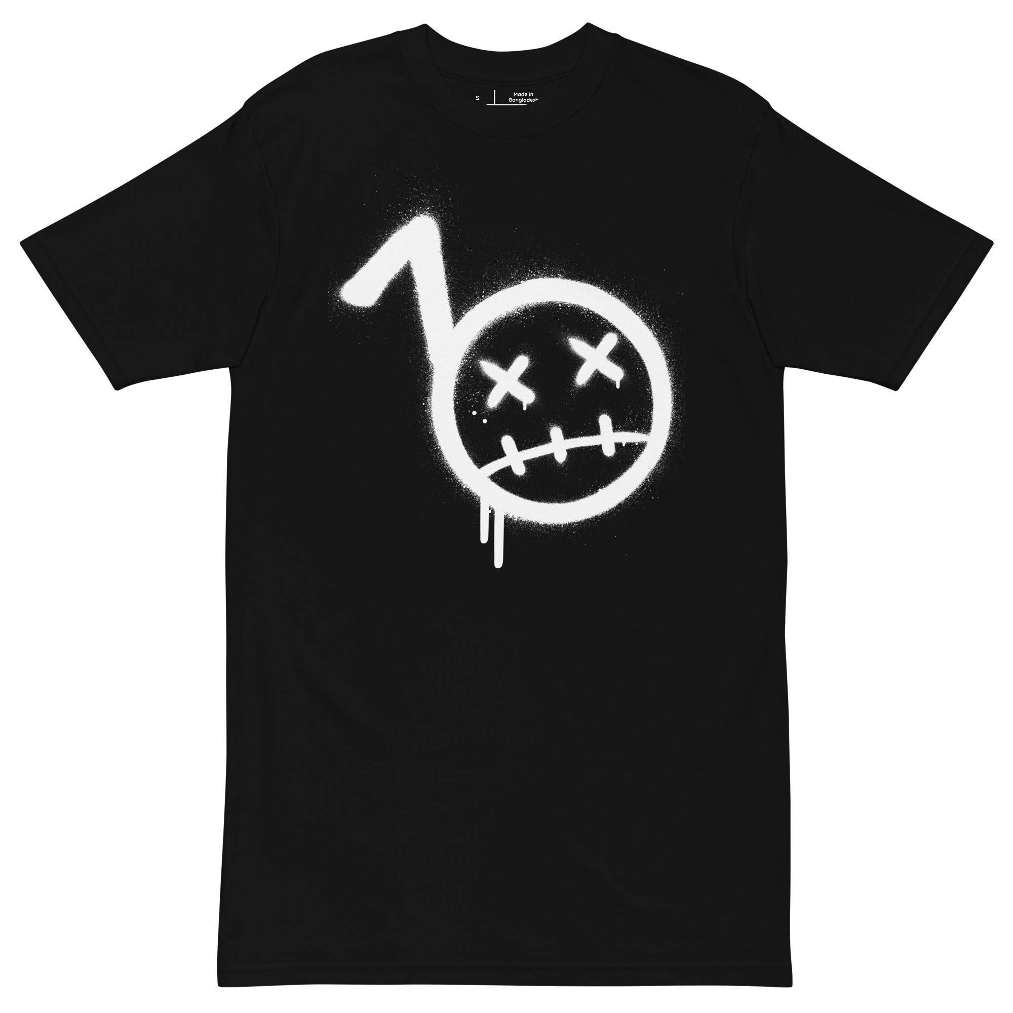BommyKnockerz - Men’s - Premium Heavy - T-shirt - Bommy Print (BLACK)