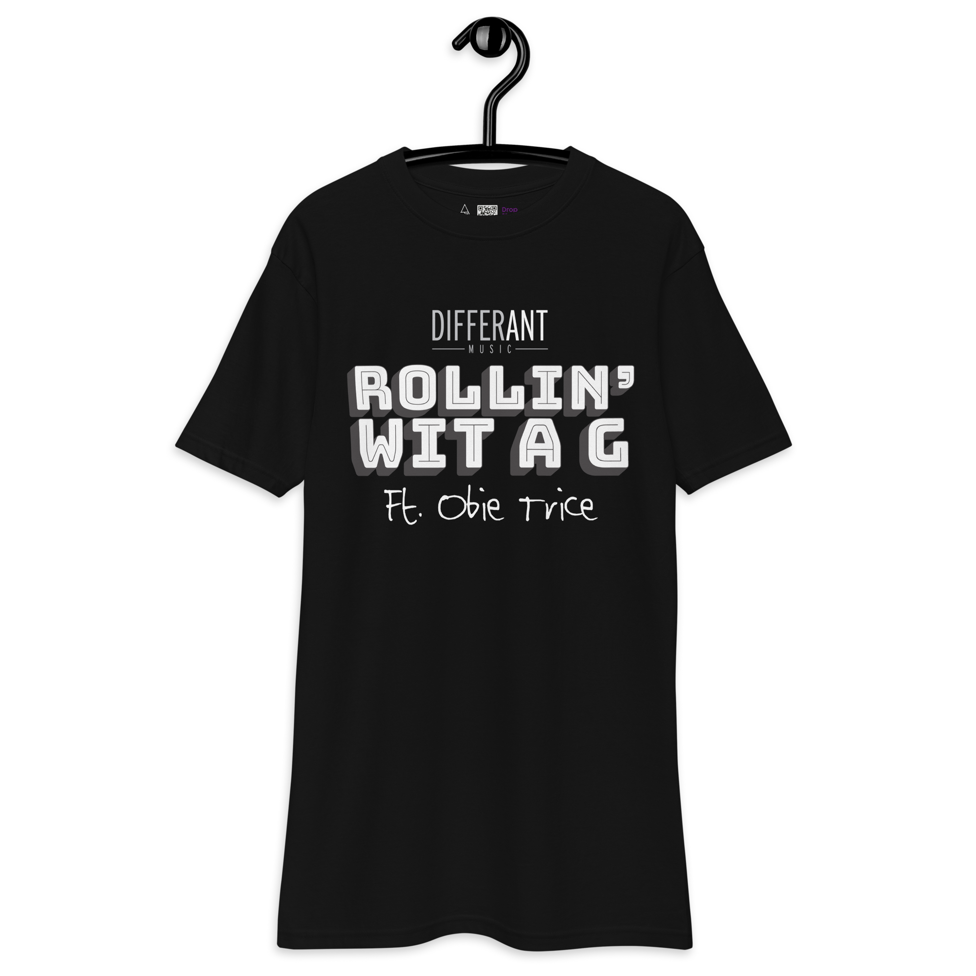 Differ_Ant - Rollin' Wit A G - Men’s T-Shirt - BLACK TITLE