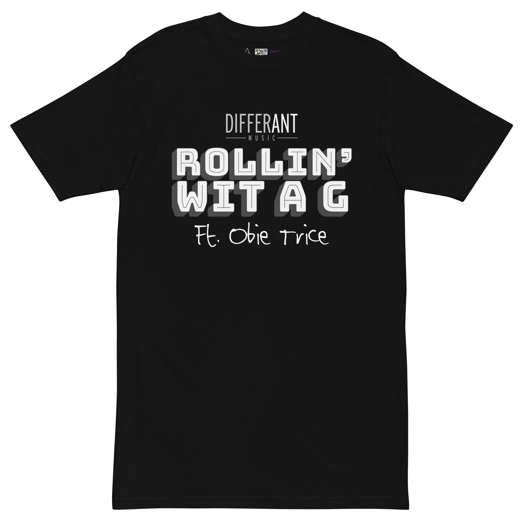 Differ_Ant - Rollin' Wit A G - Men’s T-Shirt - BLACK TITLE