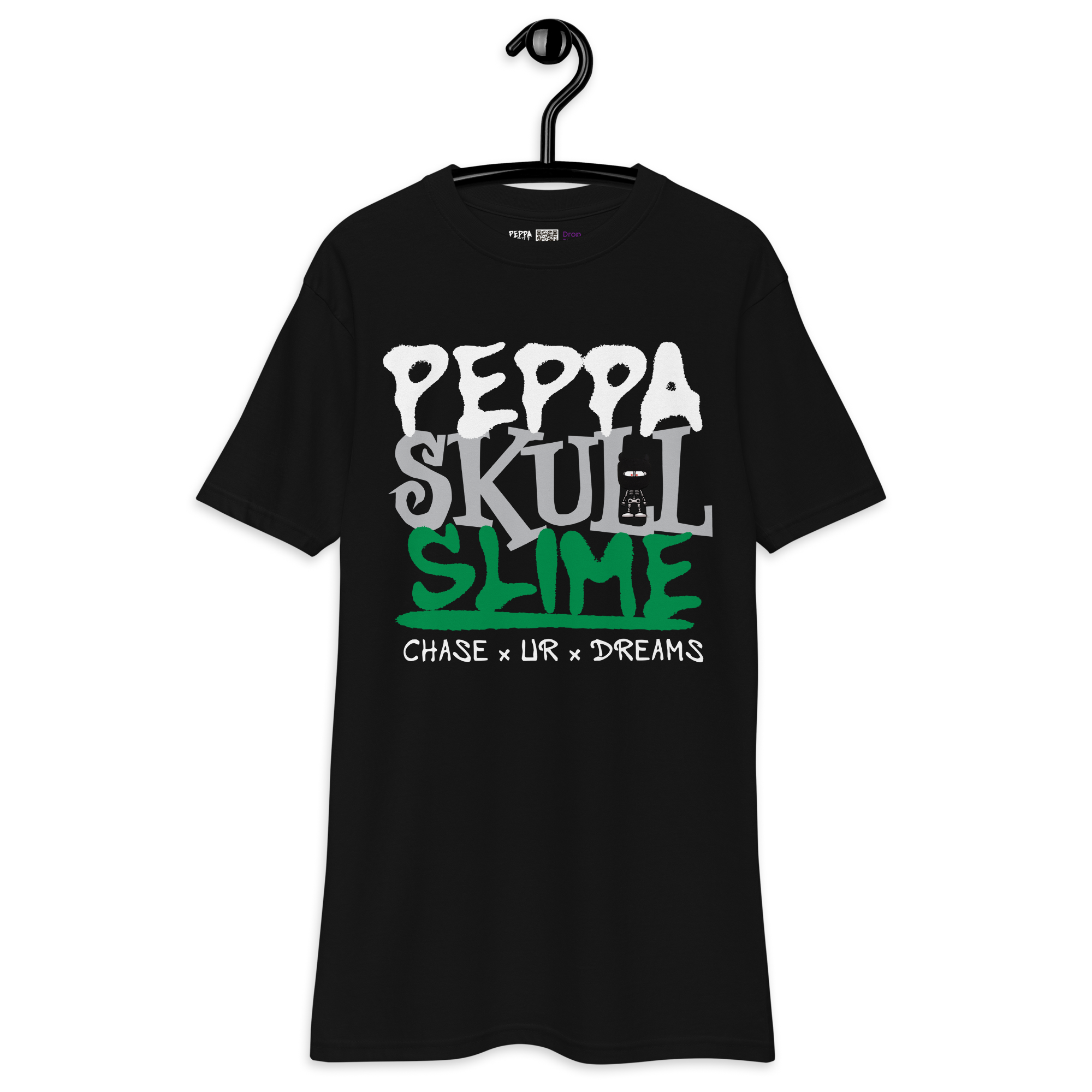 PeppaSkullSlime - Men’s T-Shirt - (BLACK)