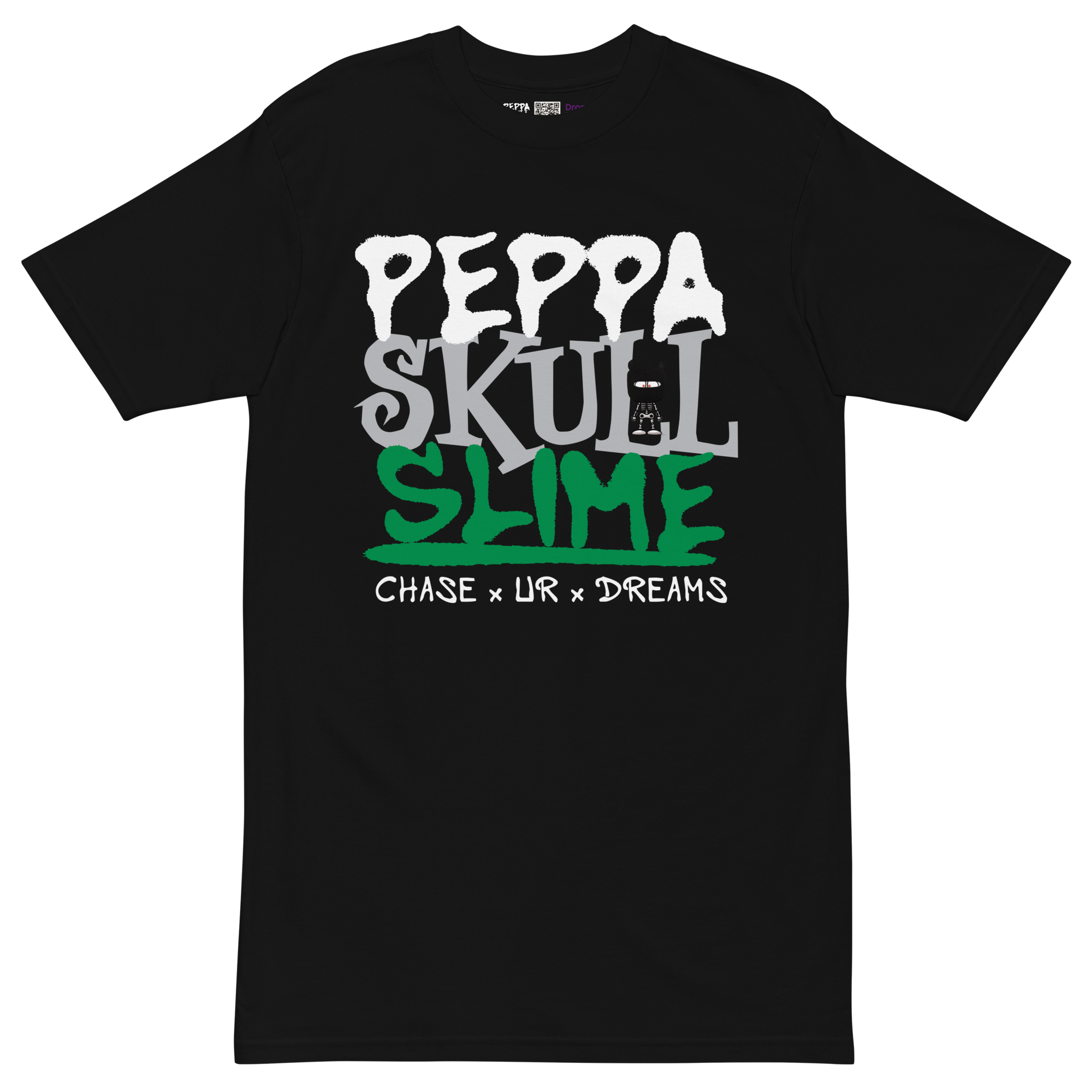 PeppaSkullSlime - Men’s T-Shirt - (BLACK)