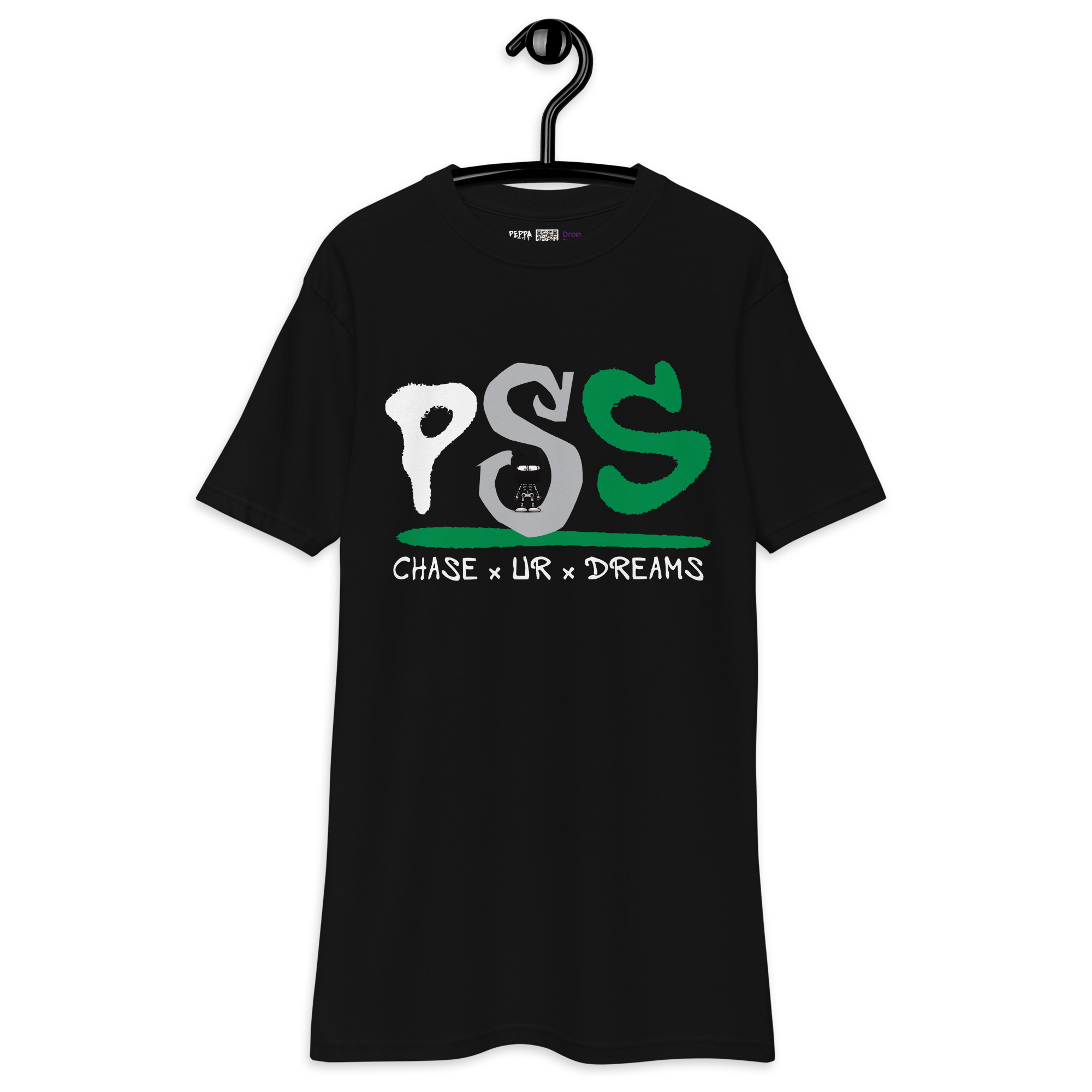 PeppaSkullSlime - Men’s T-Shirt - PSS - (BLACK)