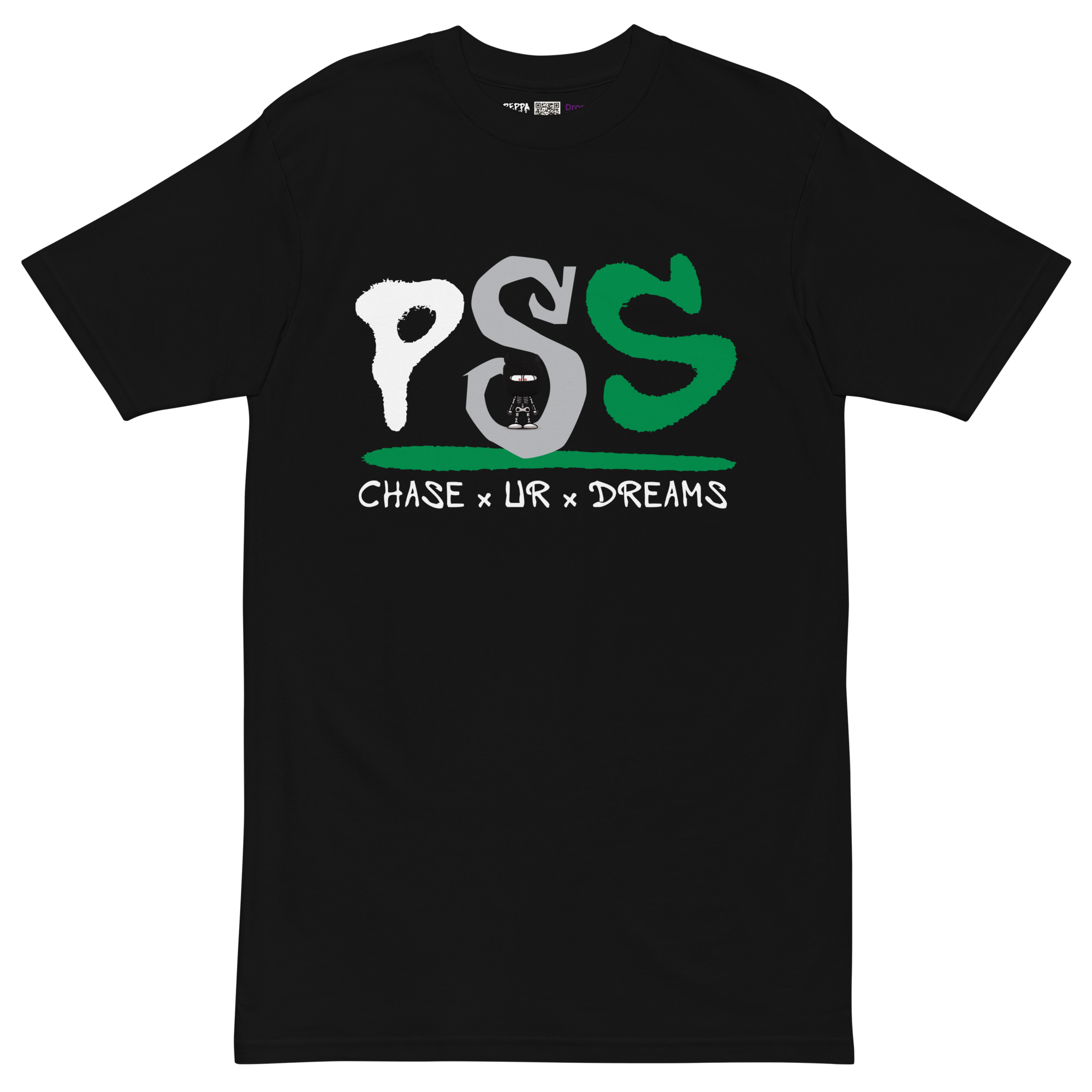PeppaSkullSlime - Men’s T-Shirt - PSS - (BLACK)