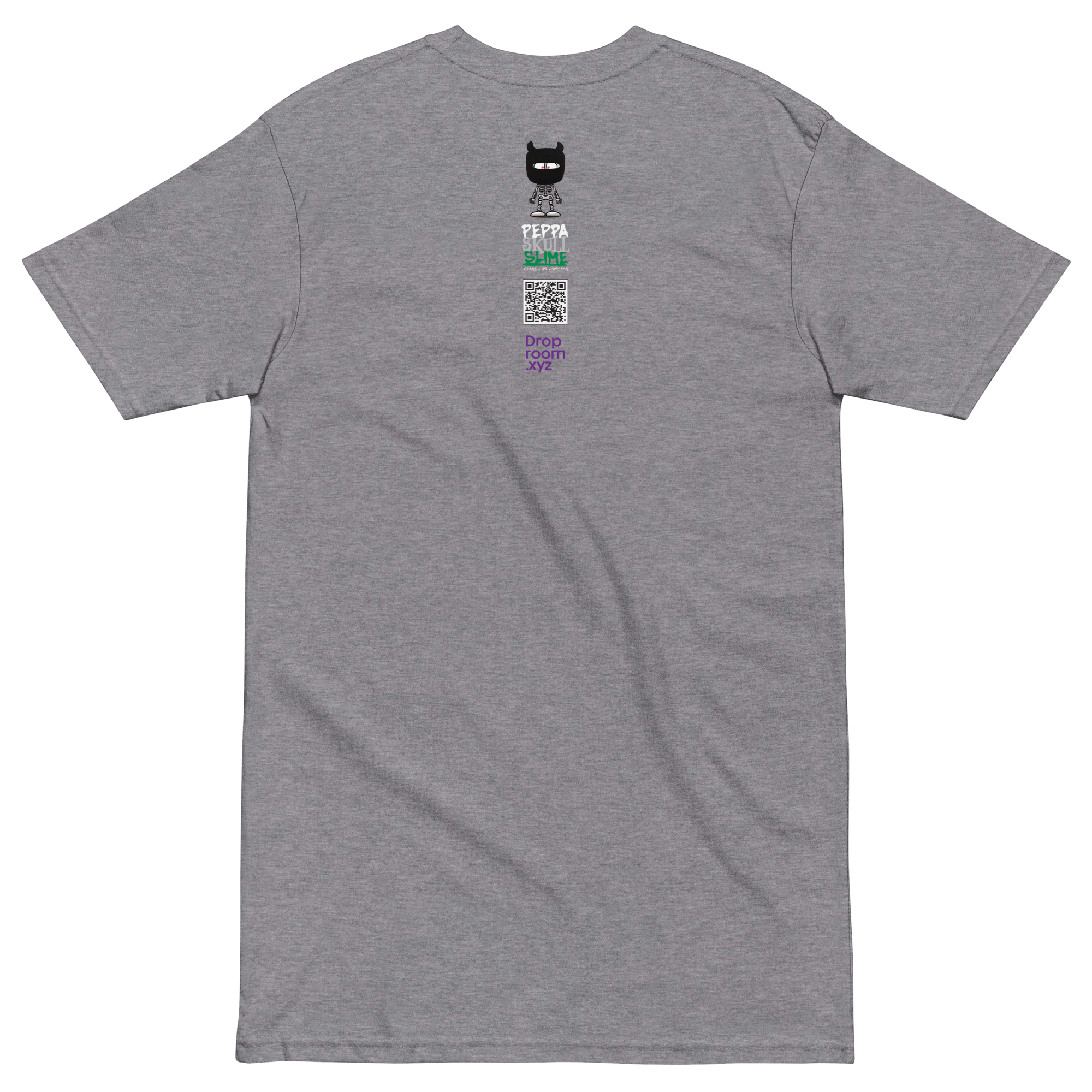 PeppaSkullSlime-Men’s T-Shirt - PSS - (GREY)