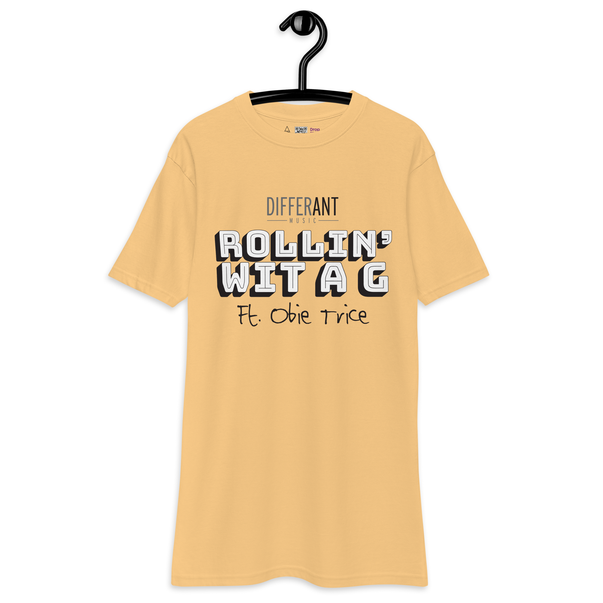 Differ_Ant - Rollin' Wit A G - Men’s T-Shirt - GOLD TITLE