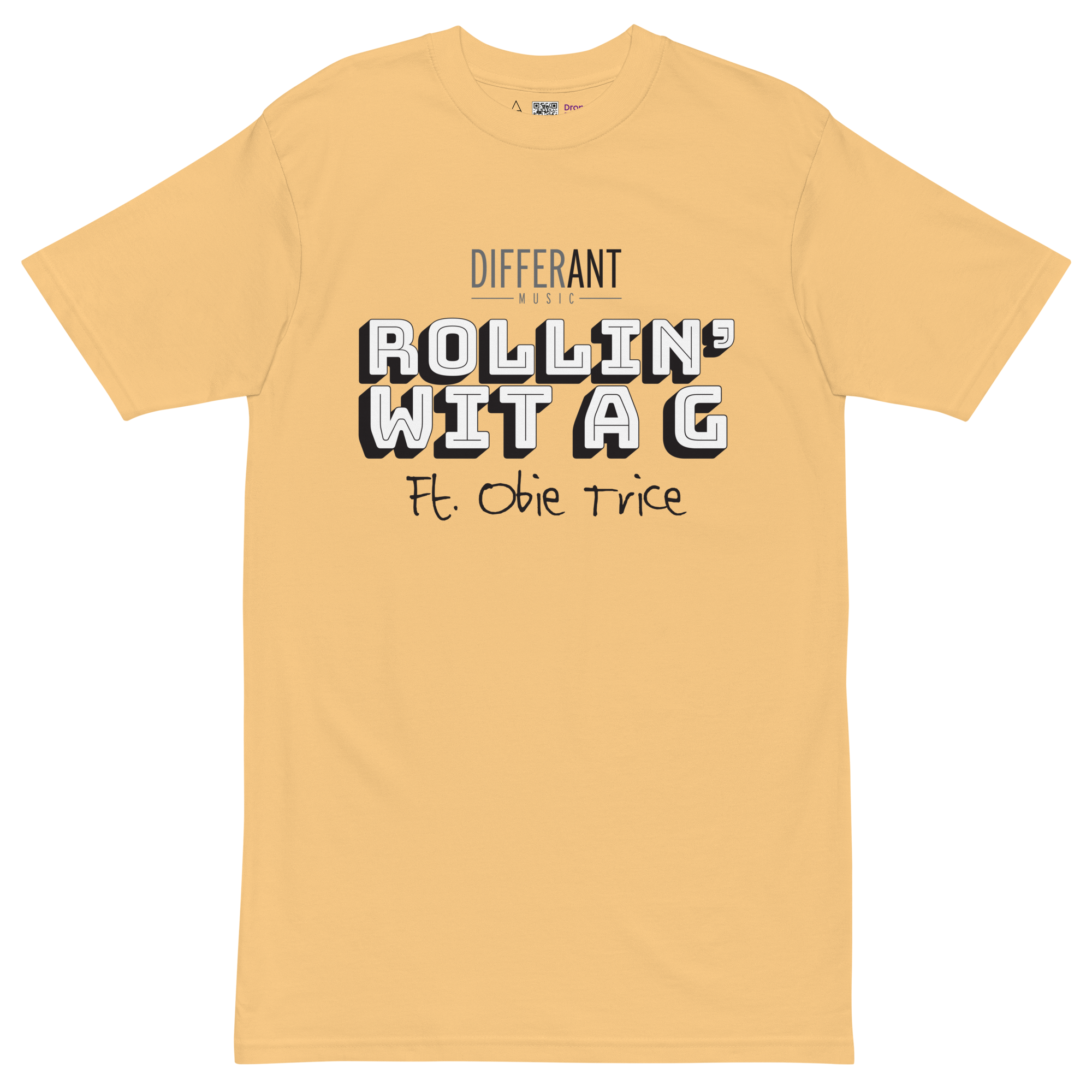 Differ_Ant - Rollin' Wit A G - Men’s T-Shirt - GOLD TITLE
