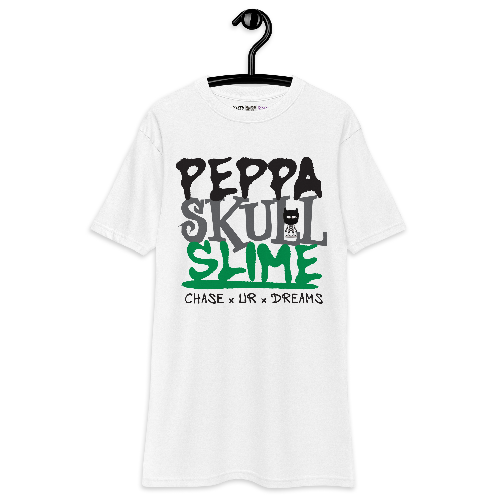 PeppaSkullSlime - Men’s T-Shirt - (WHITE)