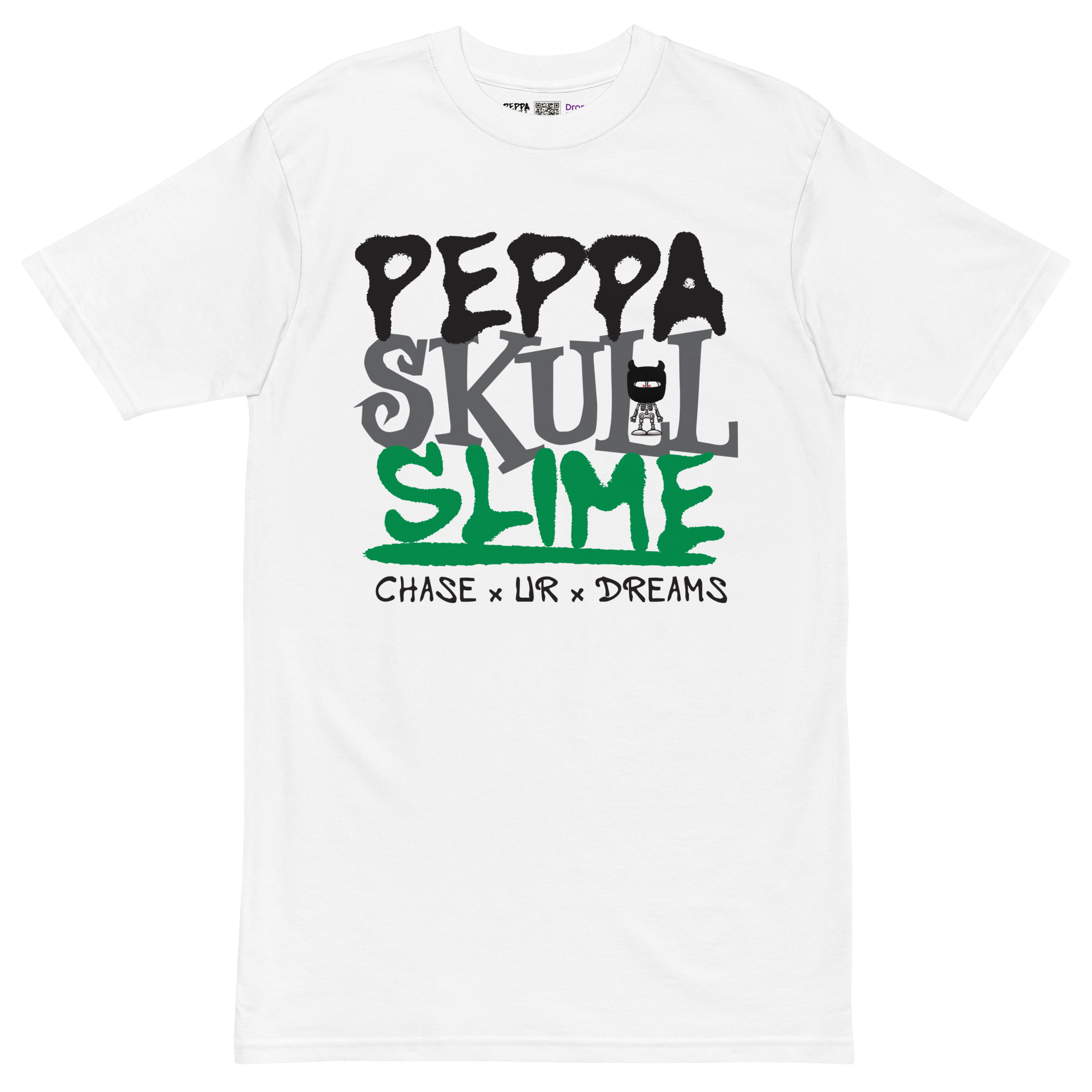 PeppaSkullSlime - Men’s T-Shirt - (WHITE)