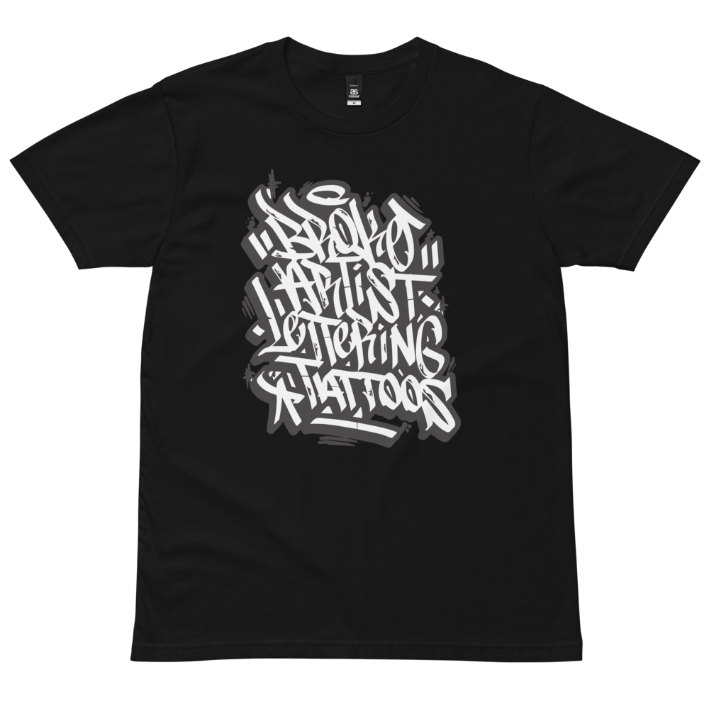 Broke Artist NZ - Black Tee