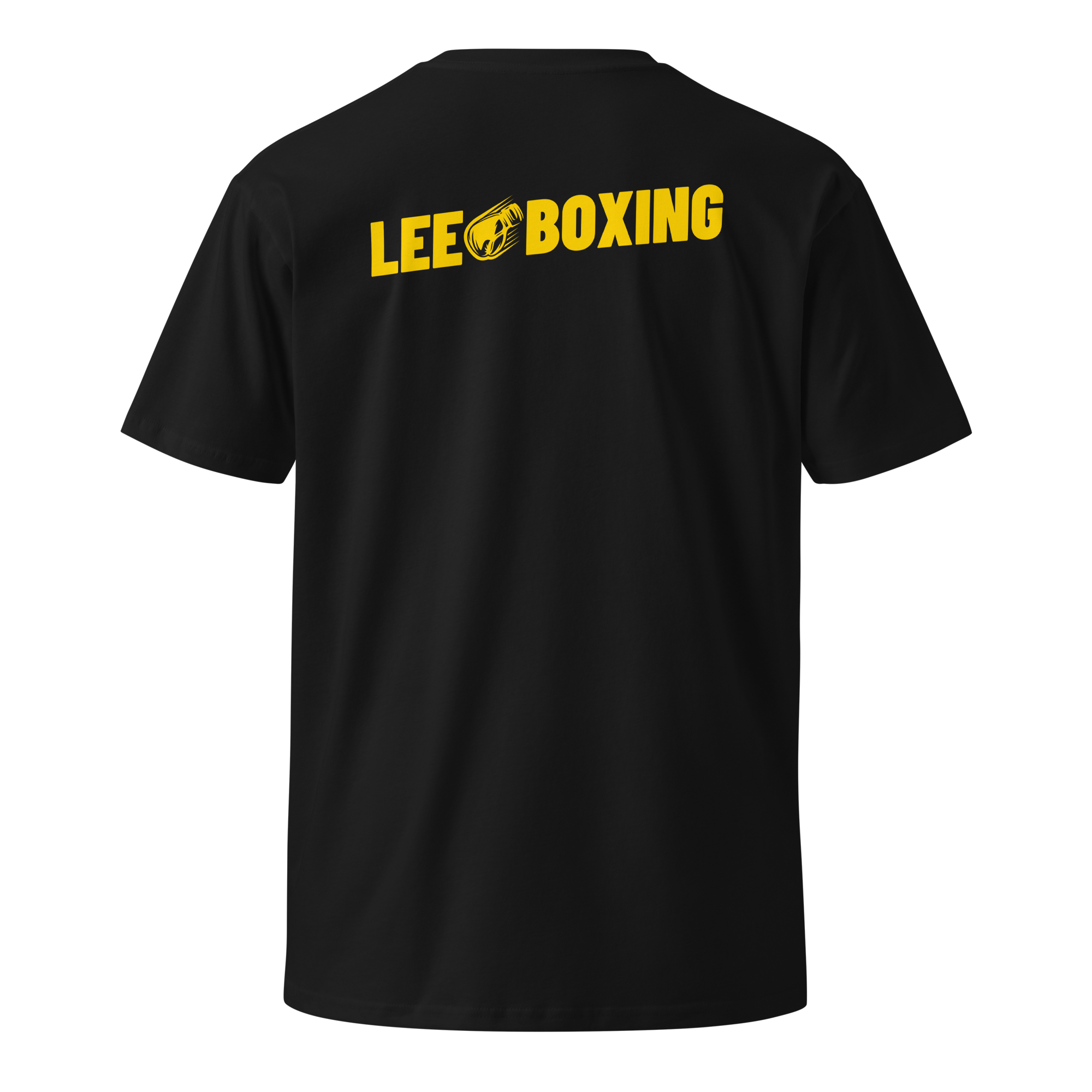 Lee Boxing - Black Tee Stacked
