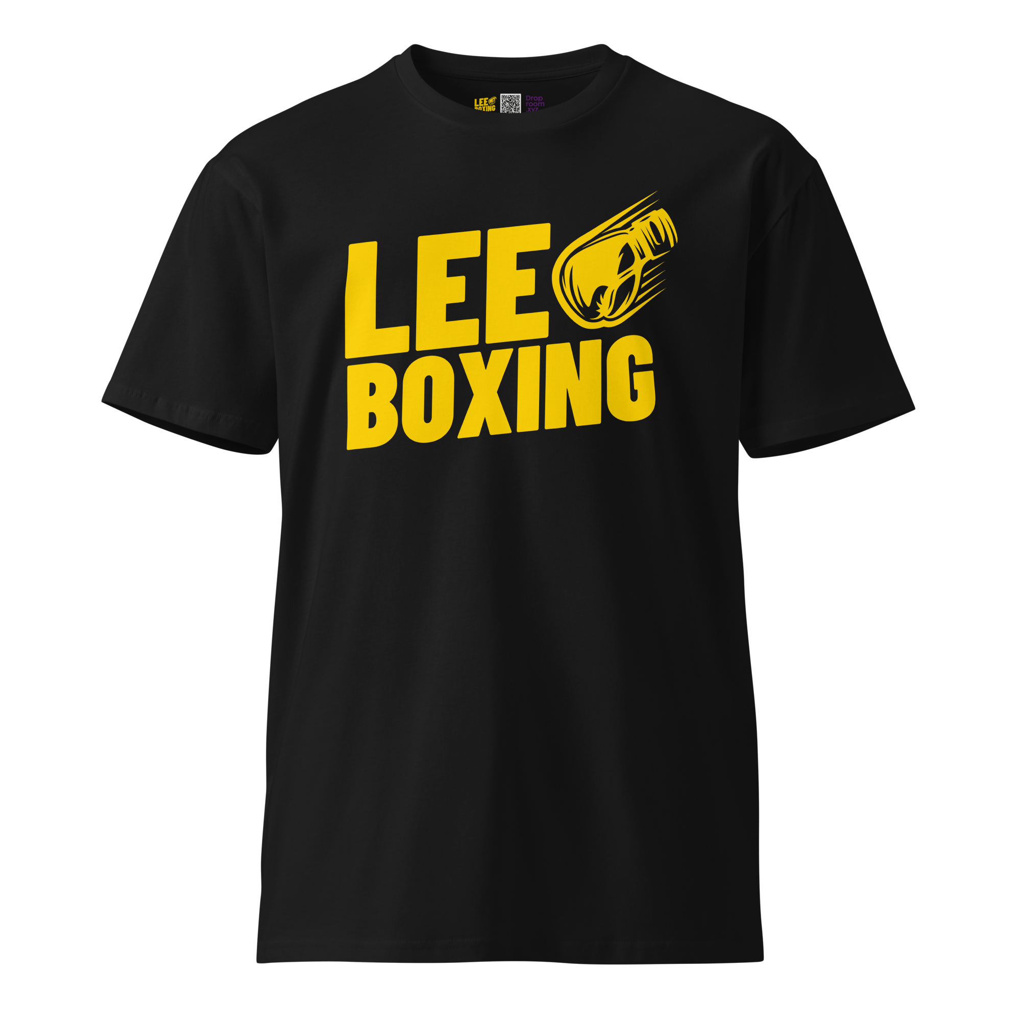 Lee Boxing - Black Tee Stacked