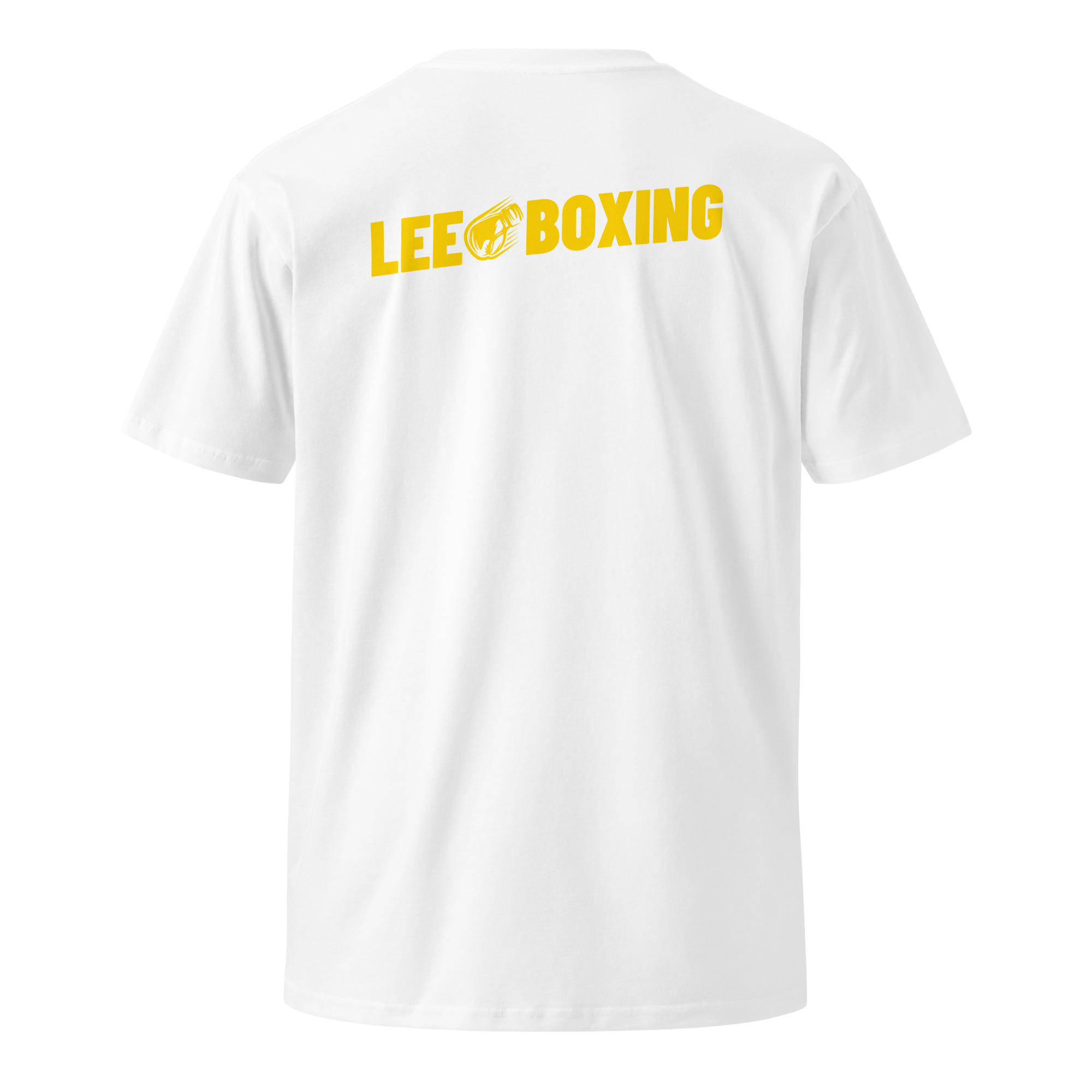 Lee Boxing - White Tee Stacked