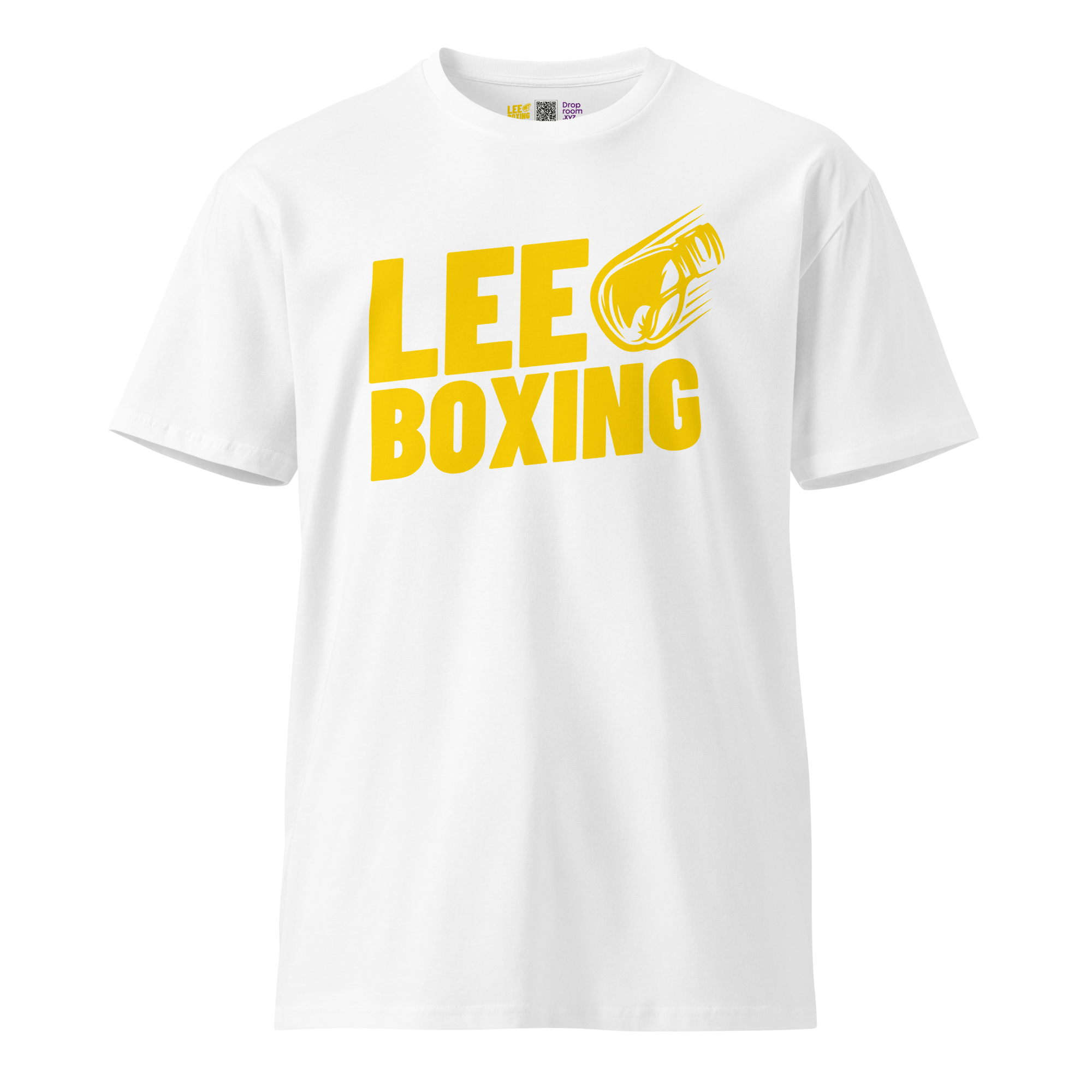 Lee Boxing - White Tee Stacked
